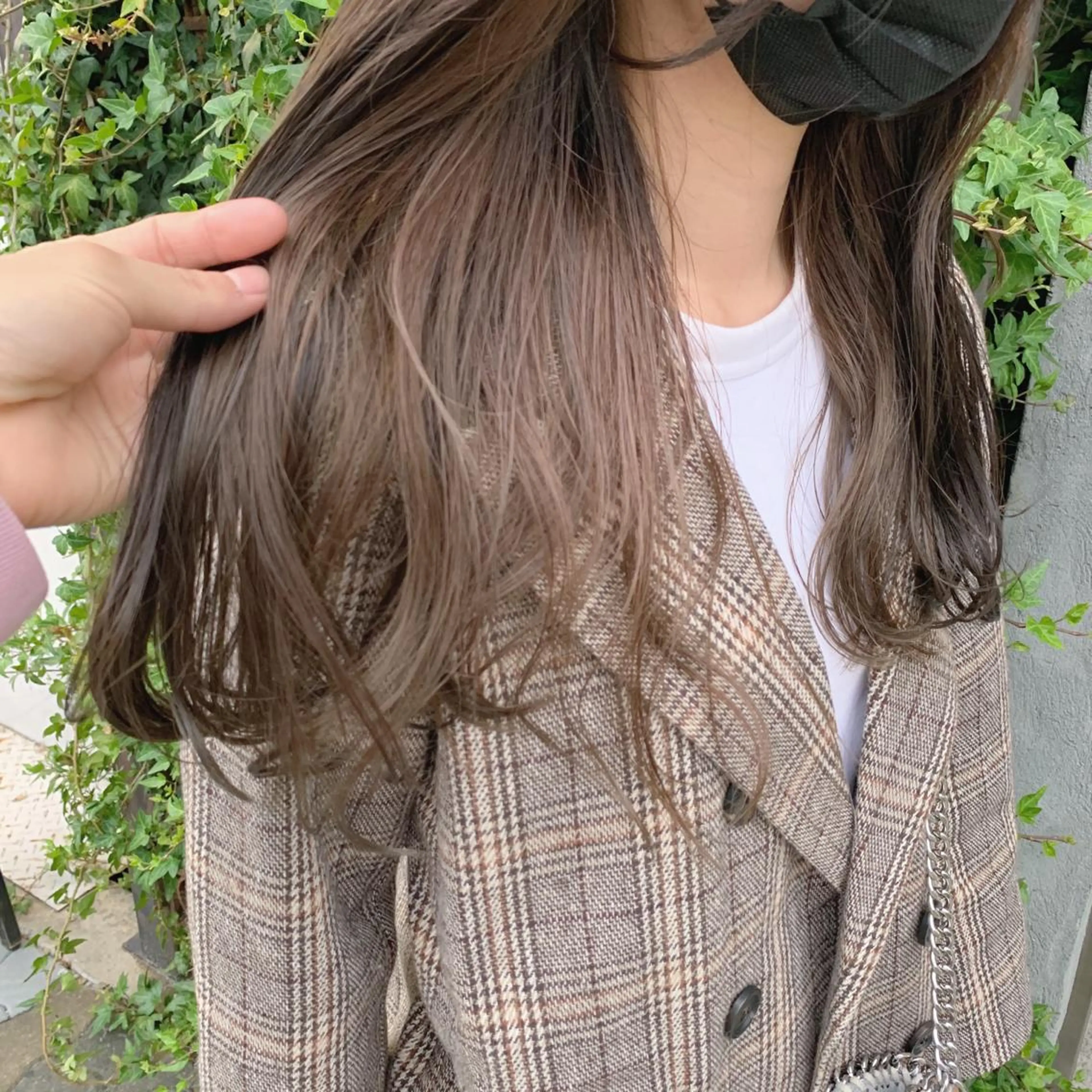 ロング トリートメント 鎌田卓也/髪質改善 /透明感カラーのヘアスタイル