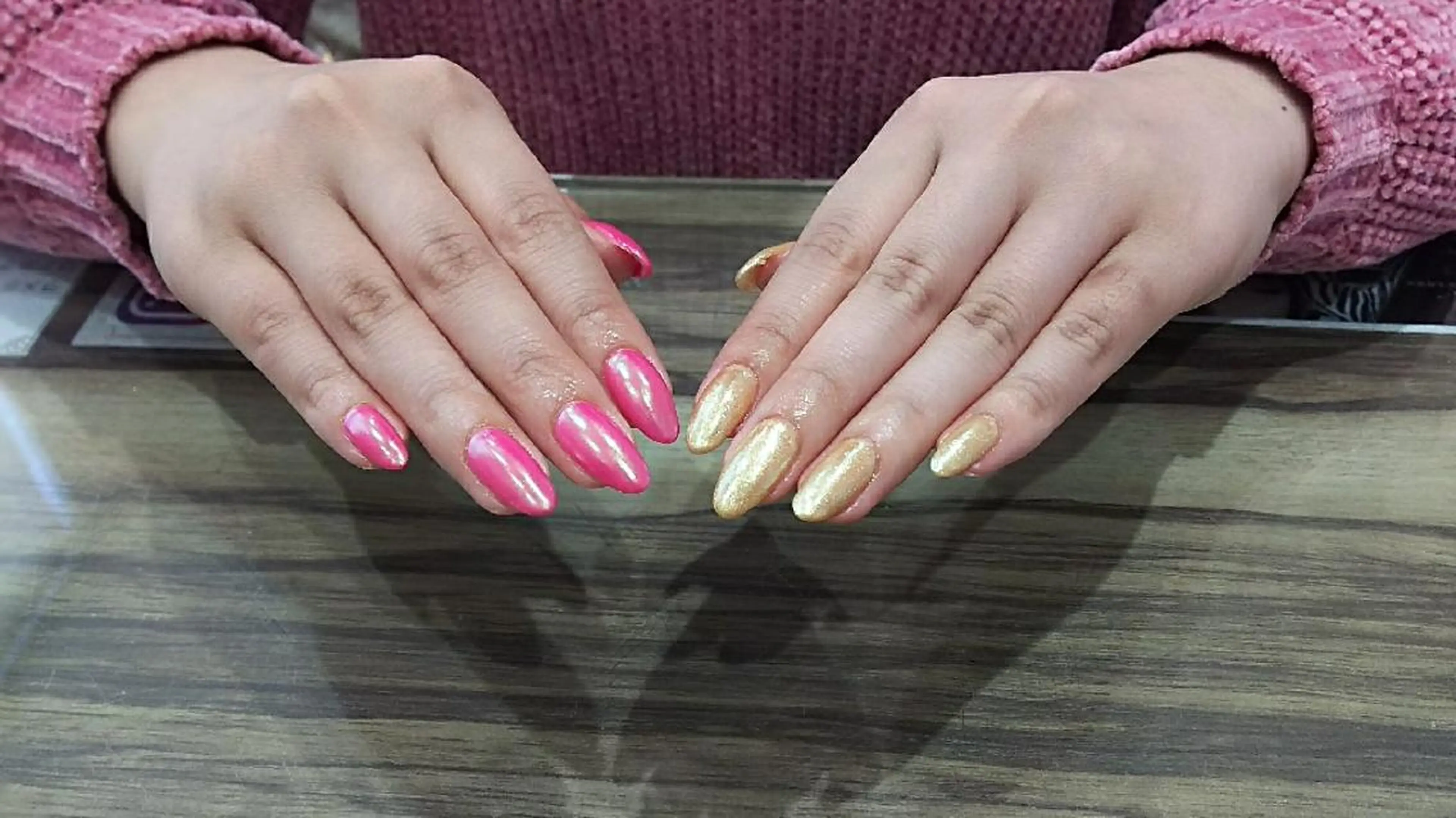 ネイル オーロラネイル ハンドネイル Progress Nailのネイルデザイン