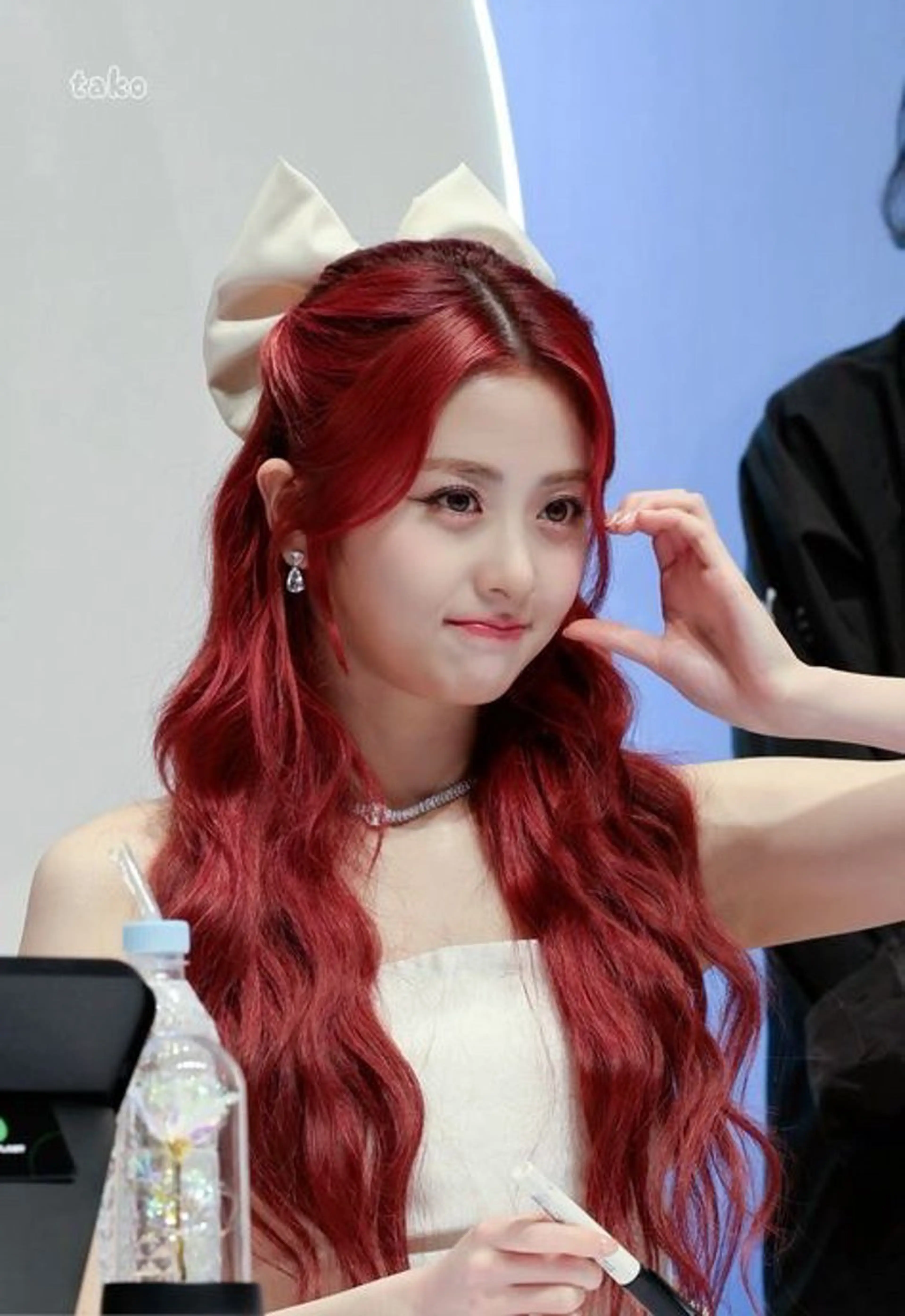 ミディアム カラー 原宿/韓国ボブ /くびれボブ/優希のヘアスタイル