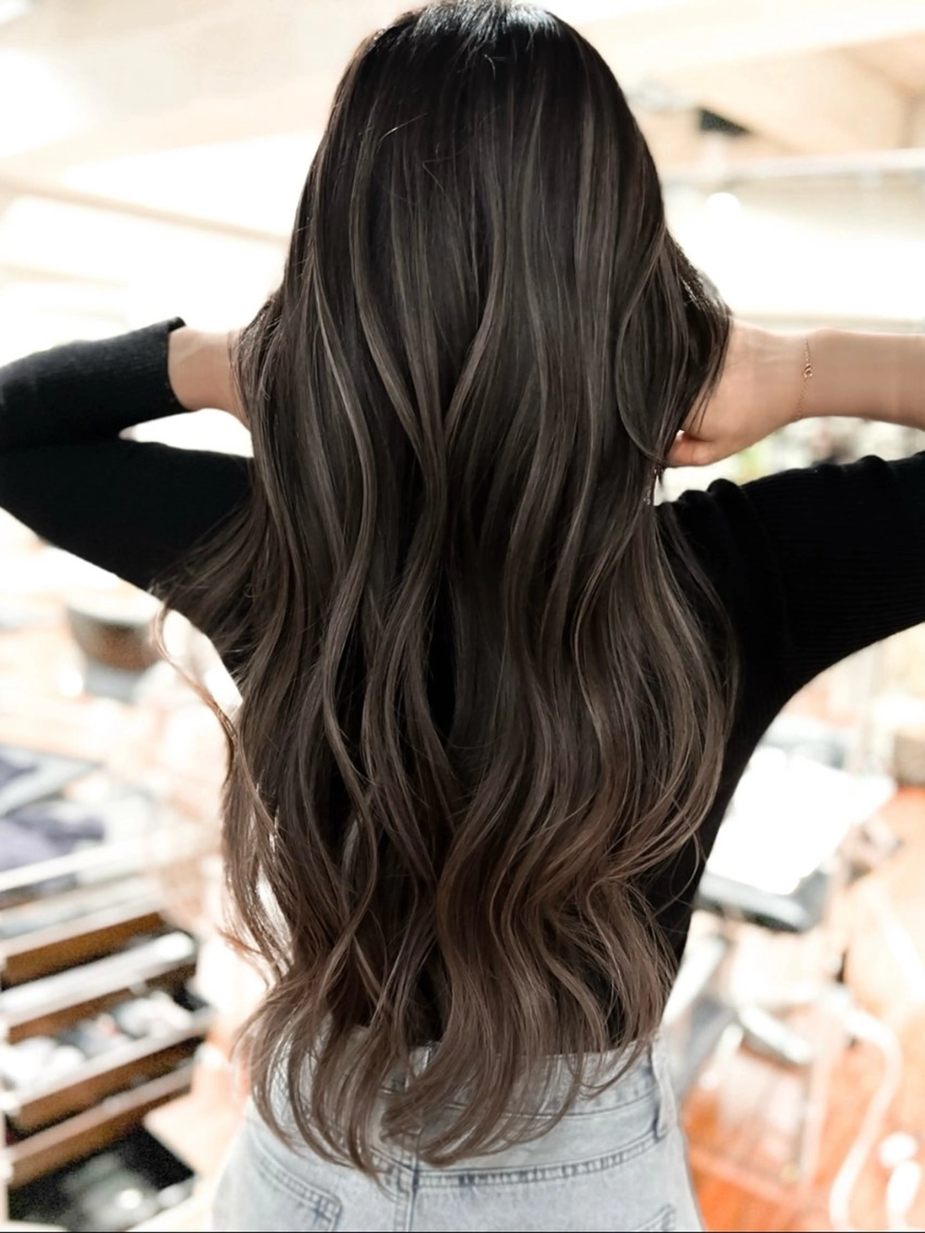 ロング カラー 小顔ボブ jilblanカホのヘアスタイル