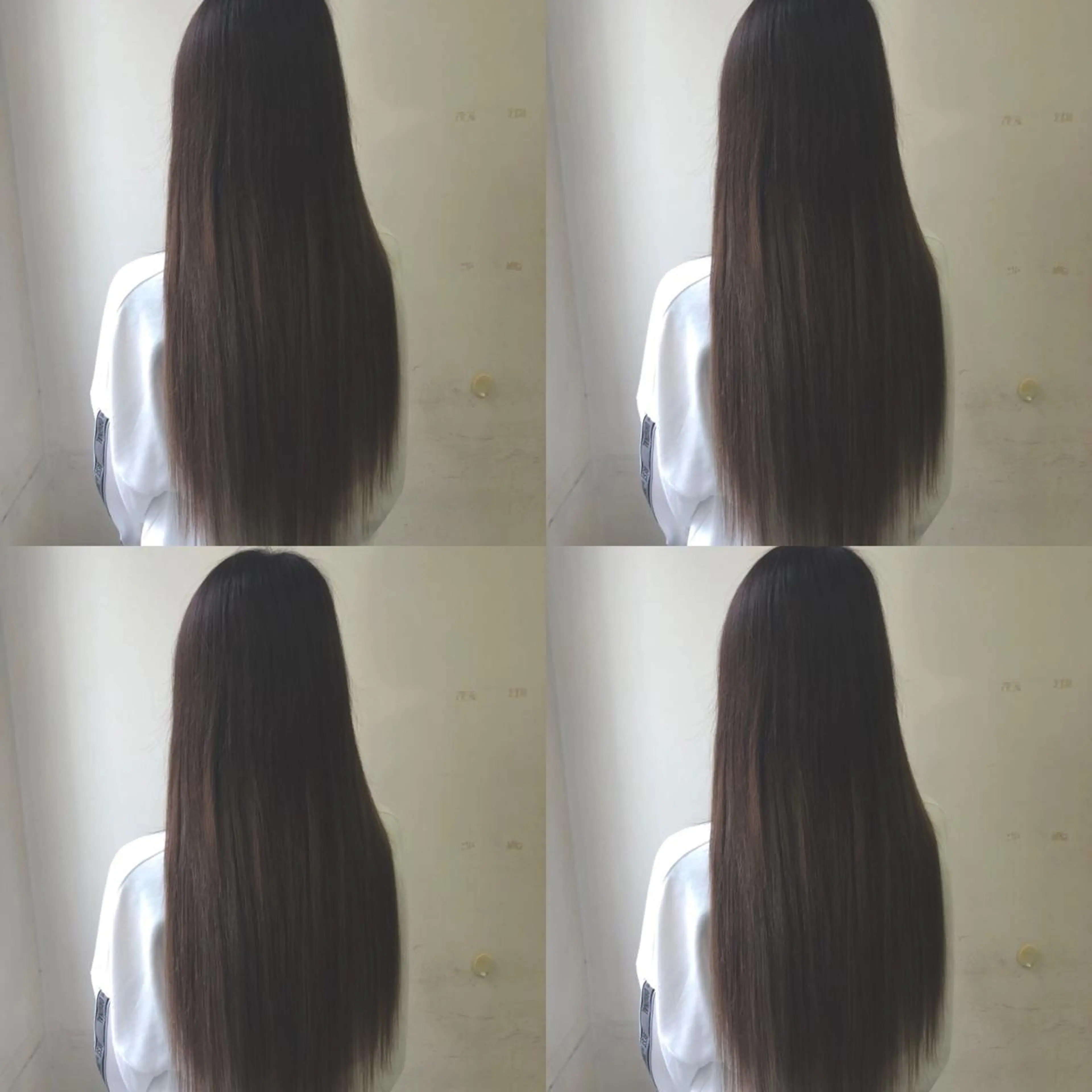 ロング カラー シールエクステ ベージュカラー ブラウンカラー エクステ 🌷MAYU 🌷のヘアスタイル