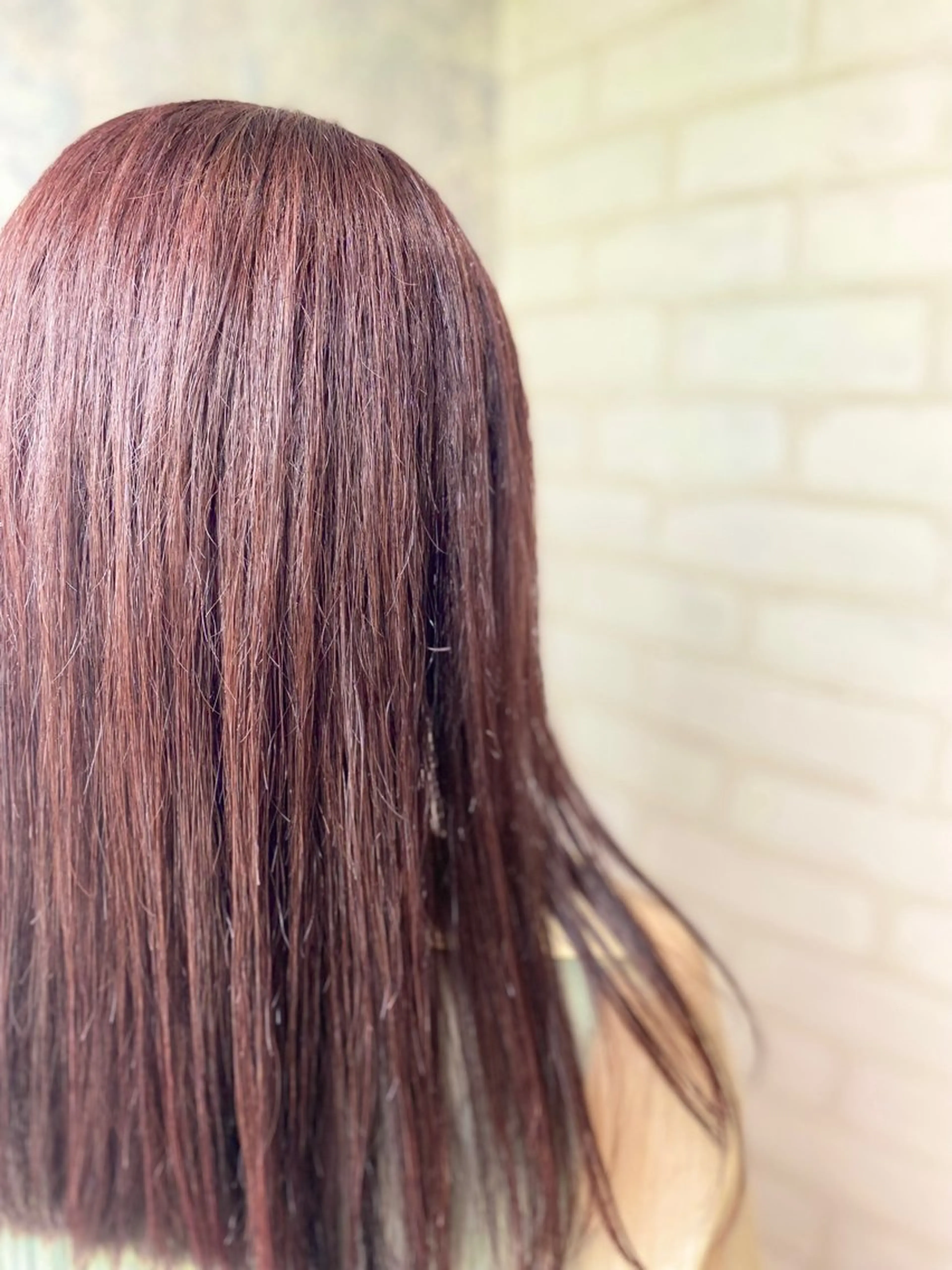 セミロング カラー ラベンダーカラー ピンクカラー ピンクラベンダー カット ヘアカラー トリートメント 詩乃🎀ピンク 暖色系🫧レイヤーのヘアスタイル