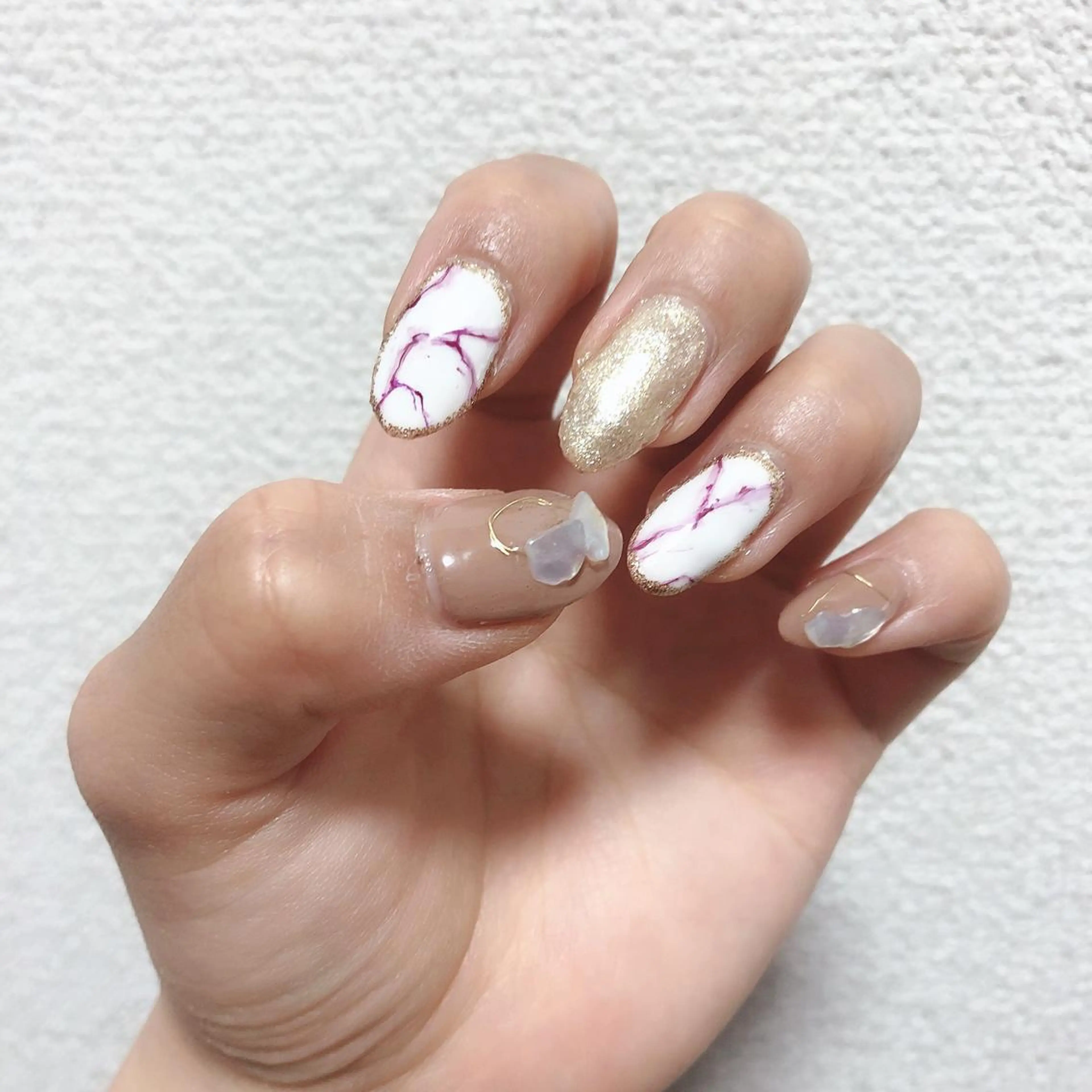 ネイル レイヤーカット/ 髪質改善/羽柴りくのヘアスタイル