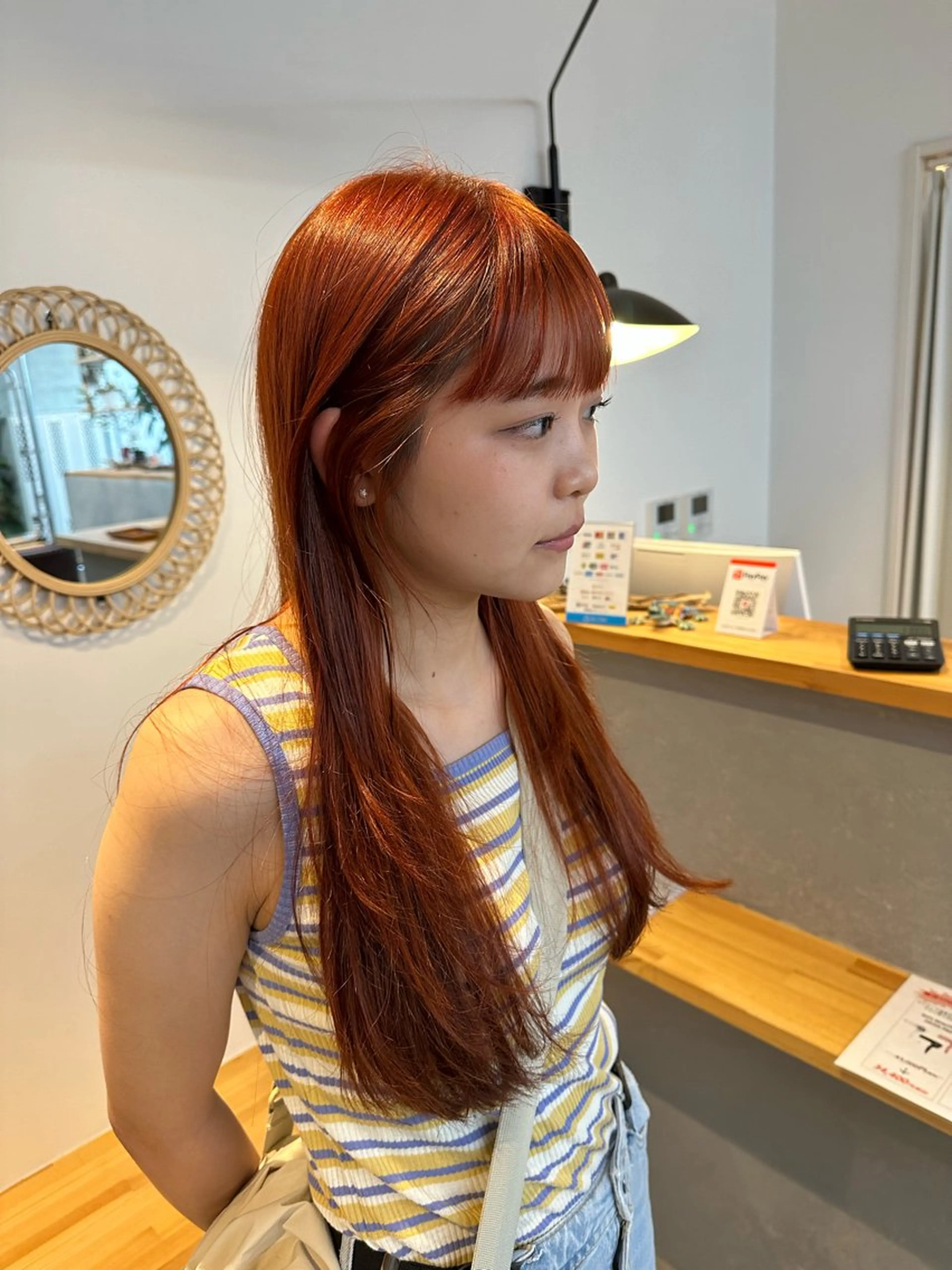 ロング カラー yuika .のヘアスタイル