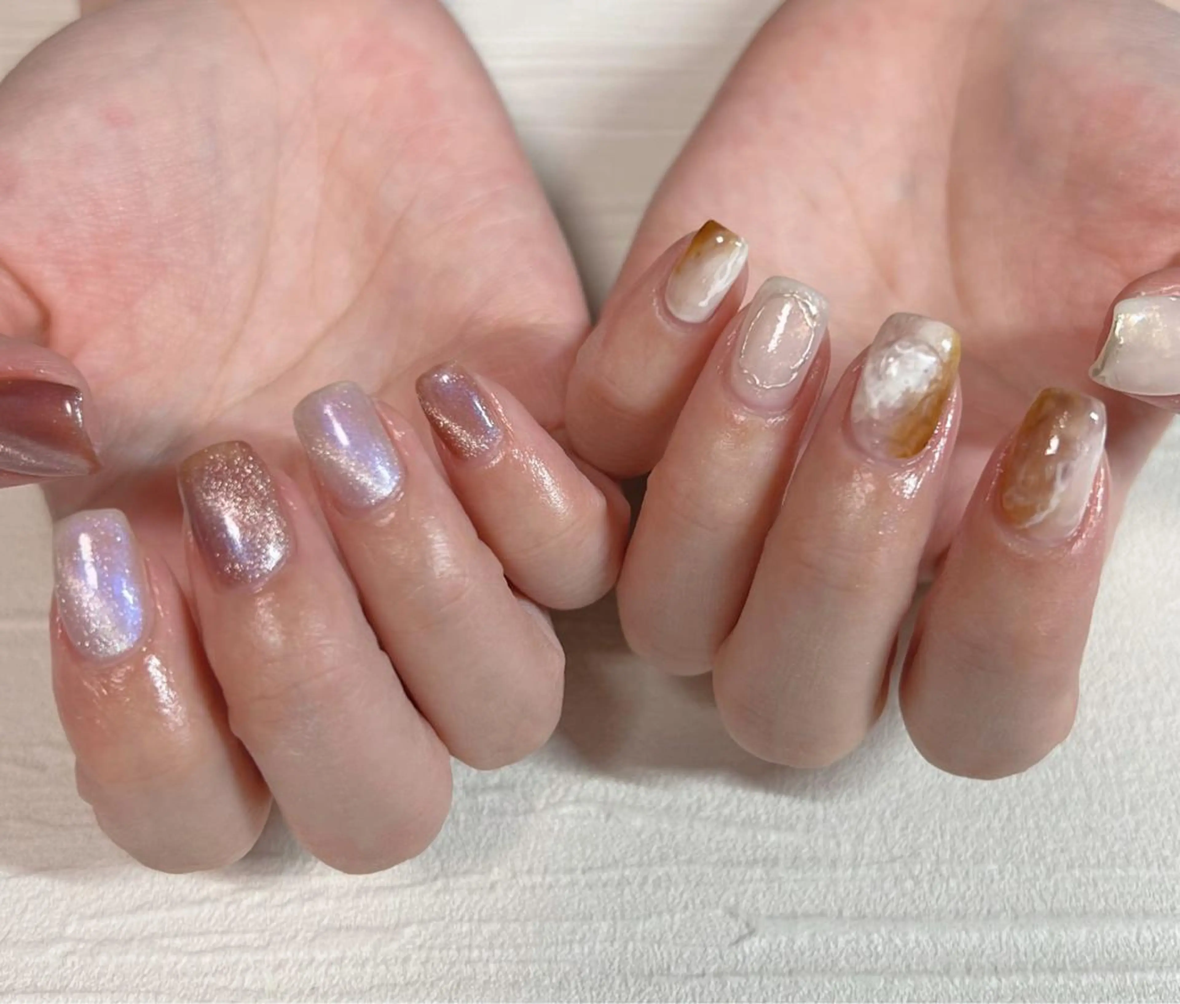 ネイル ハンドネイル 𝑺 𝒏𝒂𝒊𝒍✳︎のネイルデザイン