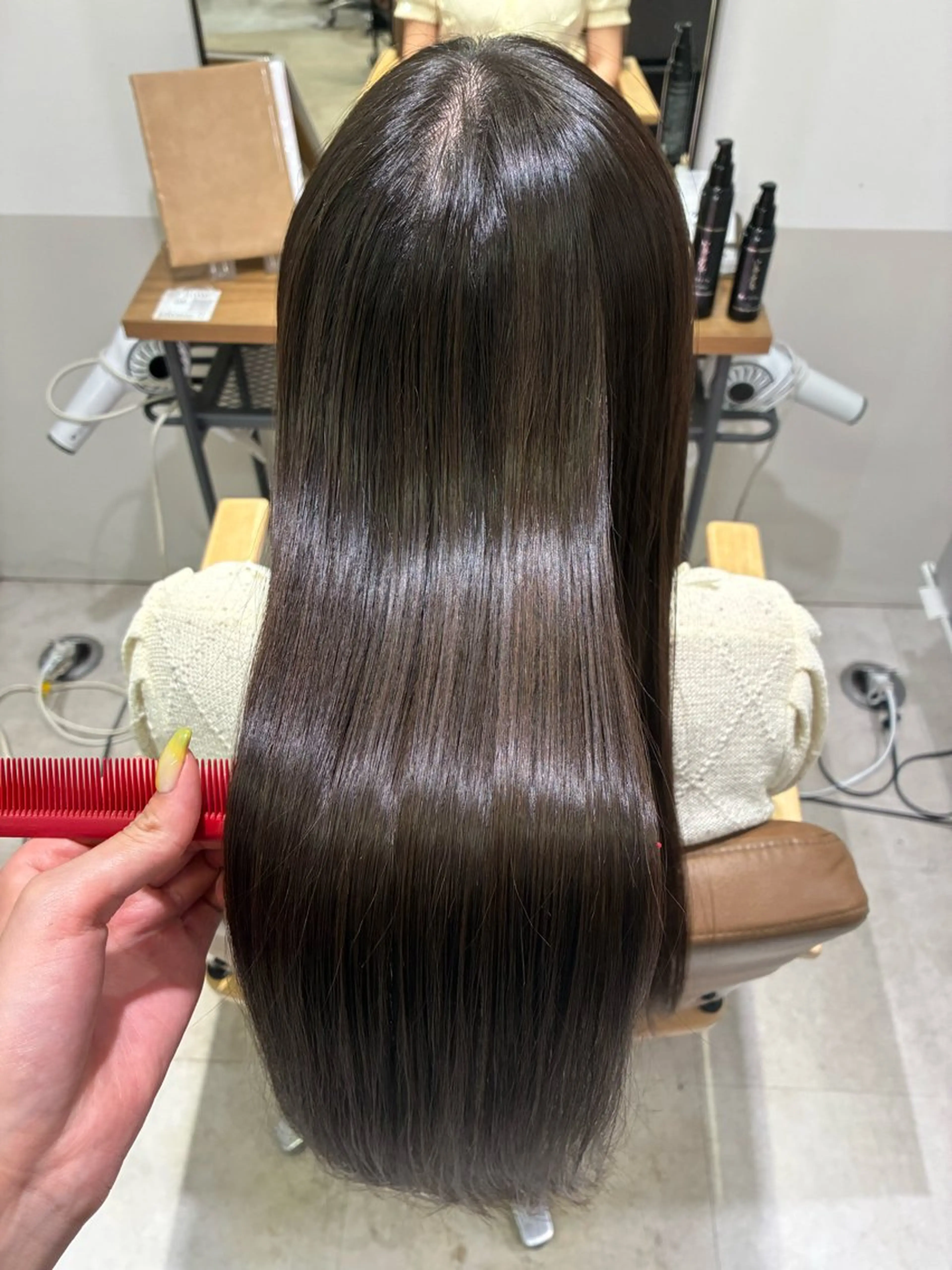 ロング 縮毛矯正 ボブ🎀髪質改善✨ karinaのヘアスタイル