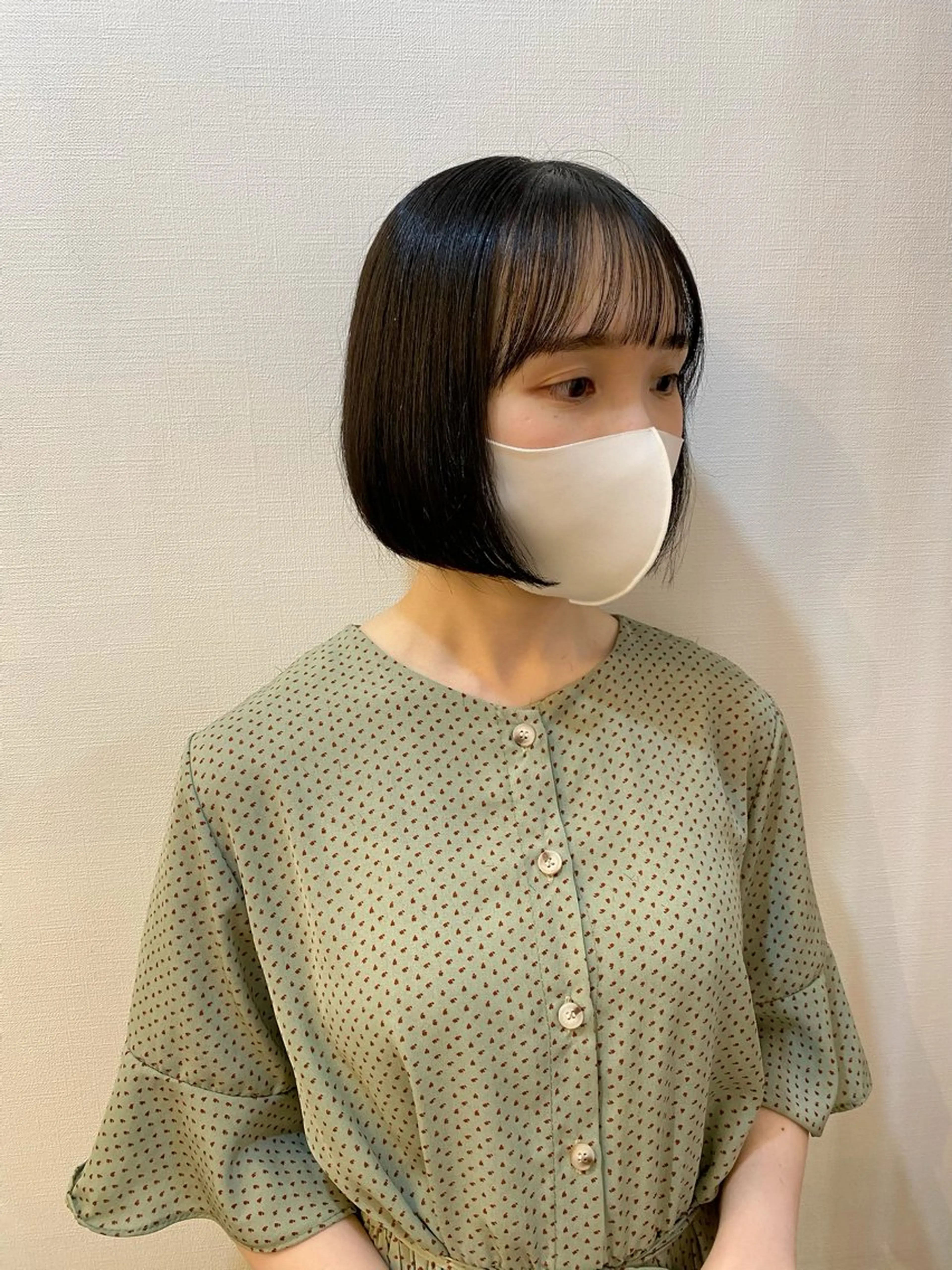 カット＋フルカラー（白髪染め） ¥8300の写真