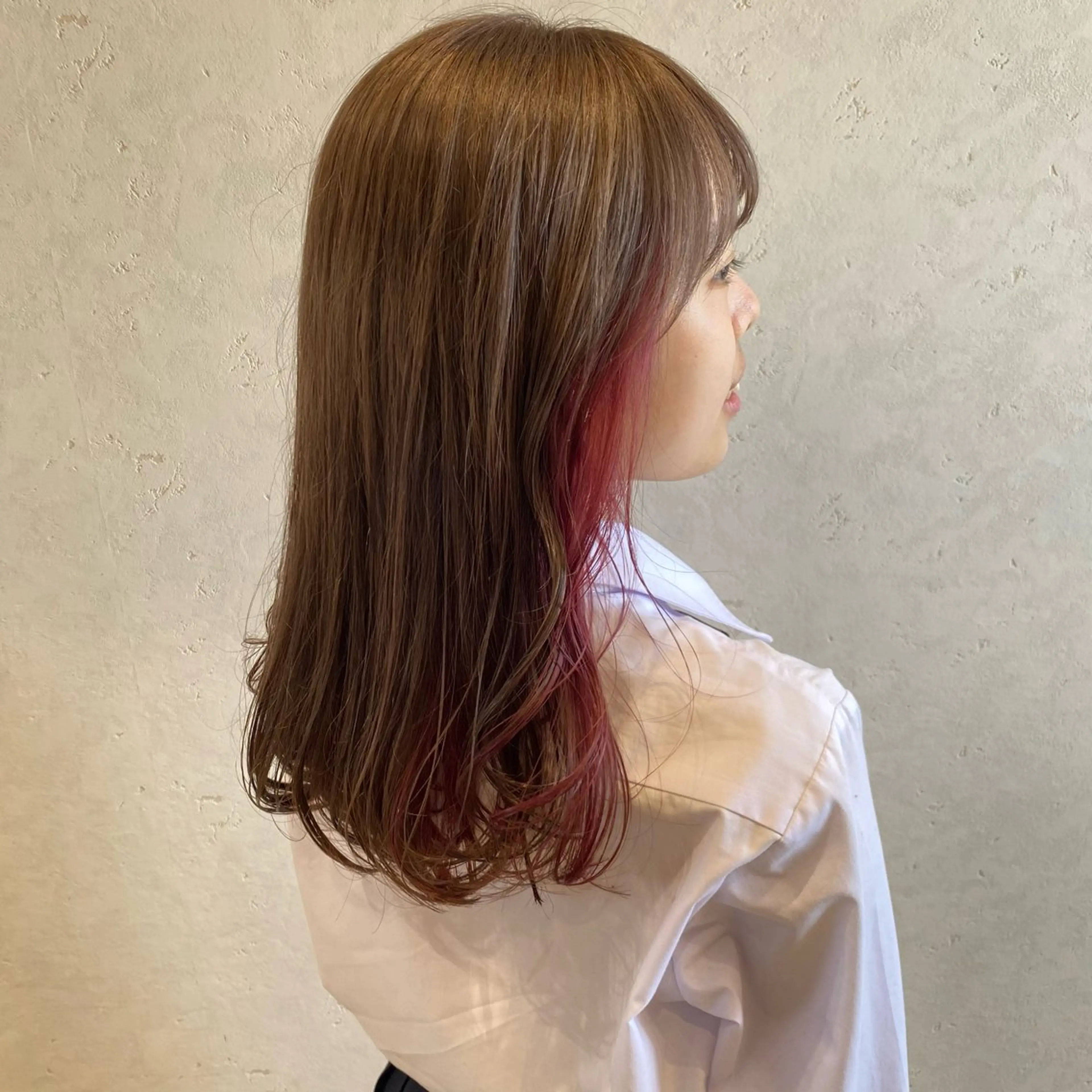 セミロング ボブ／ストレート🎀 harukaのヘアスタイル