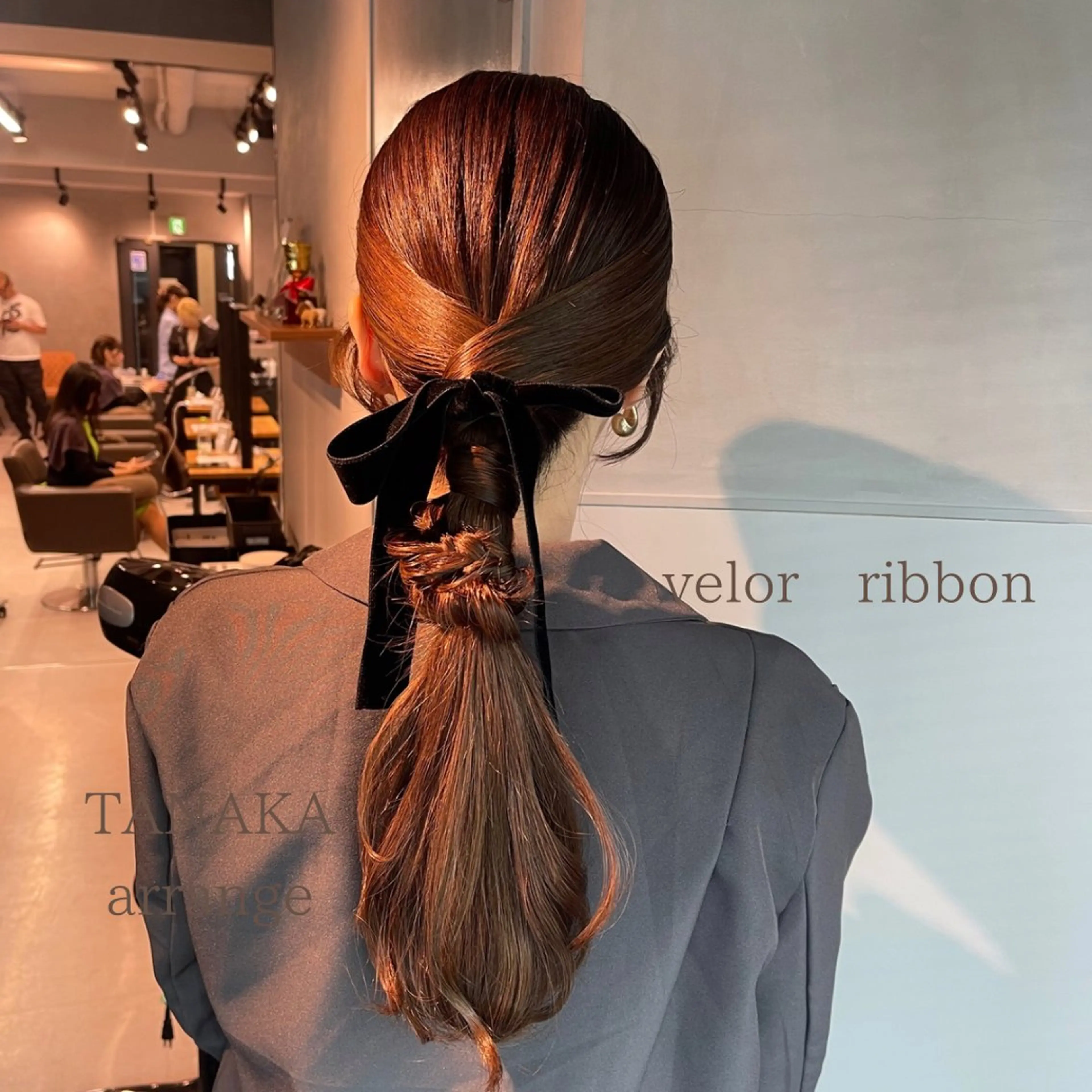 パーマ 卒業式のヘアスタイル ヘアセット charm《銀座》 ヘアセット/縮毛矯正のヘアスタイル