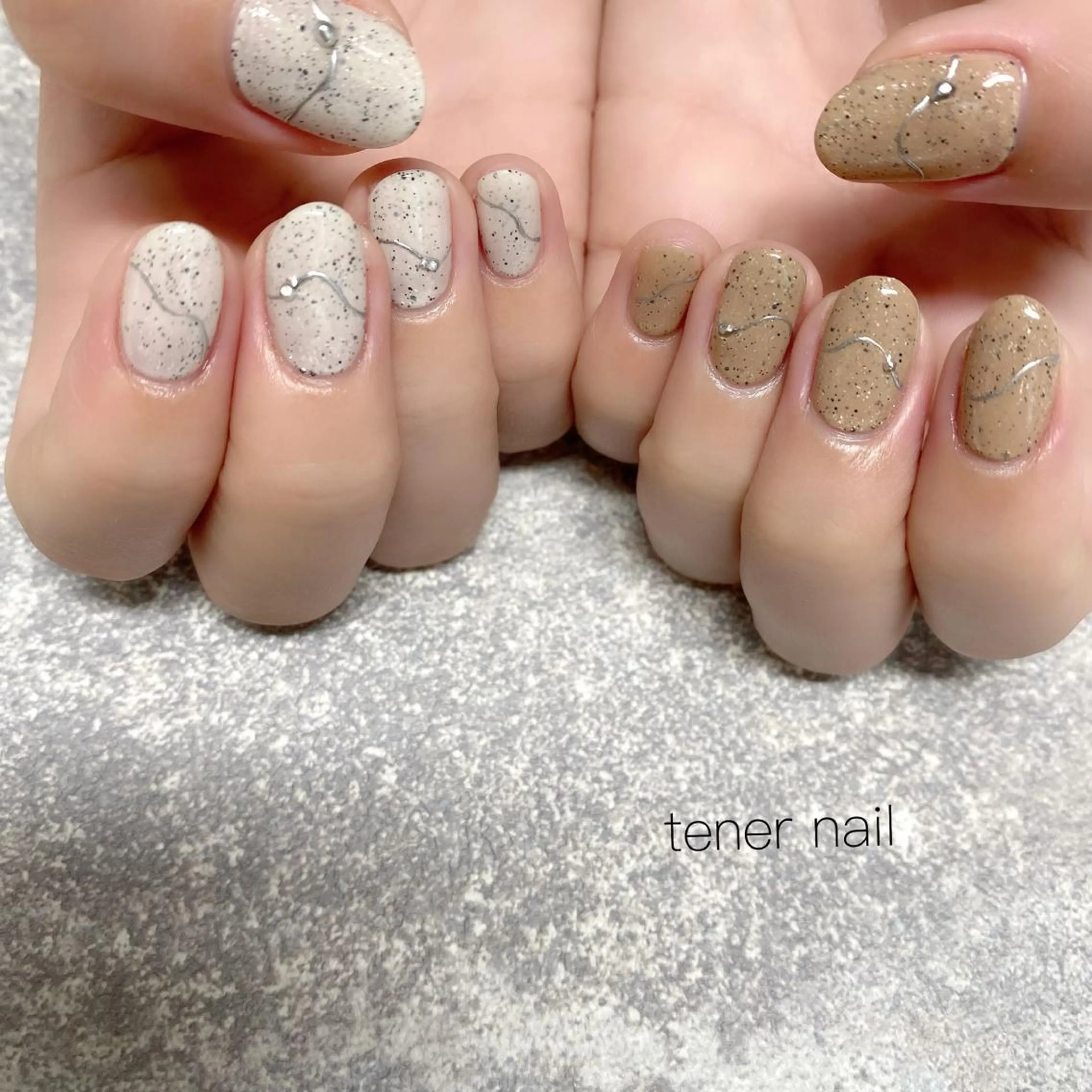 ネイル ニュアンスネイル テネルネイル tener nailのネイルデザイン