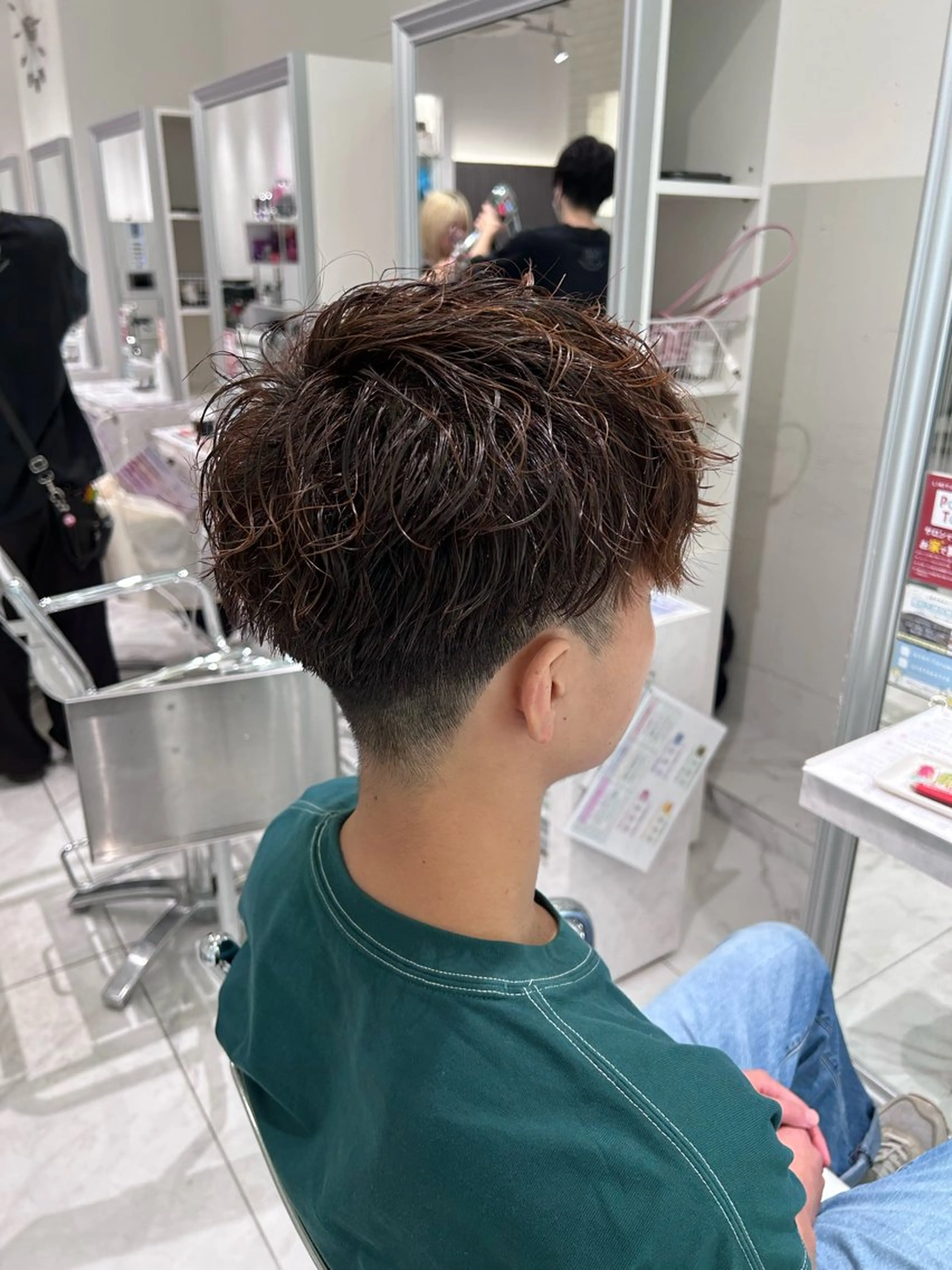 パーマ メンズ カット パーマ 越智 彩心のヘアスタイル