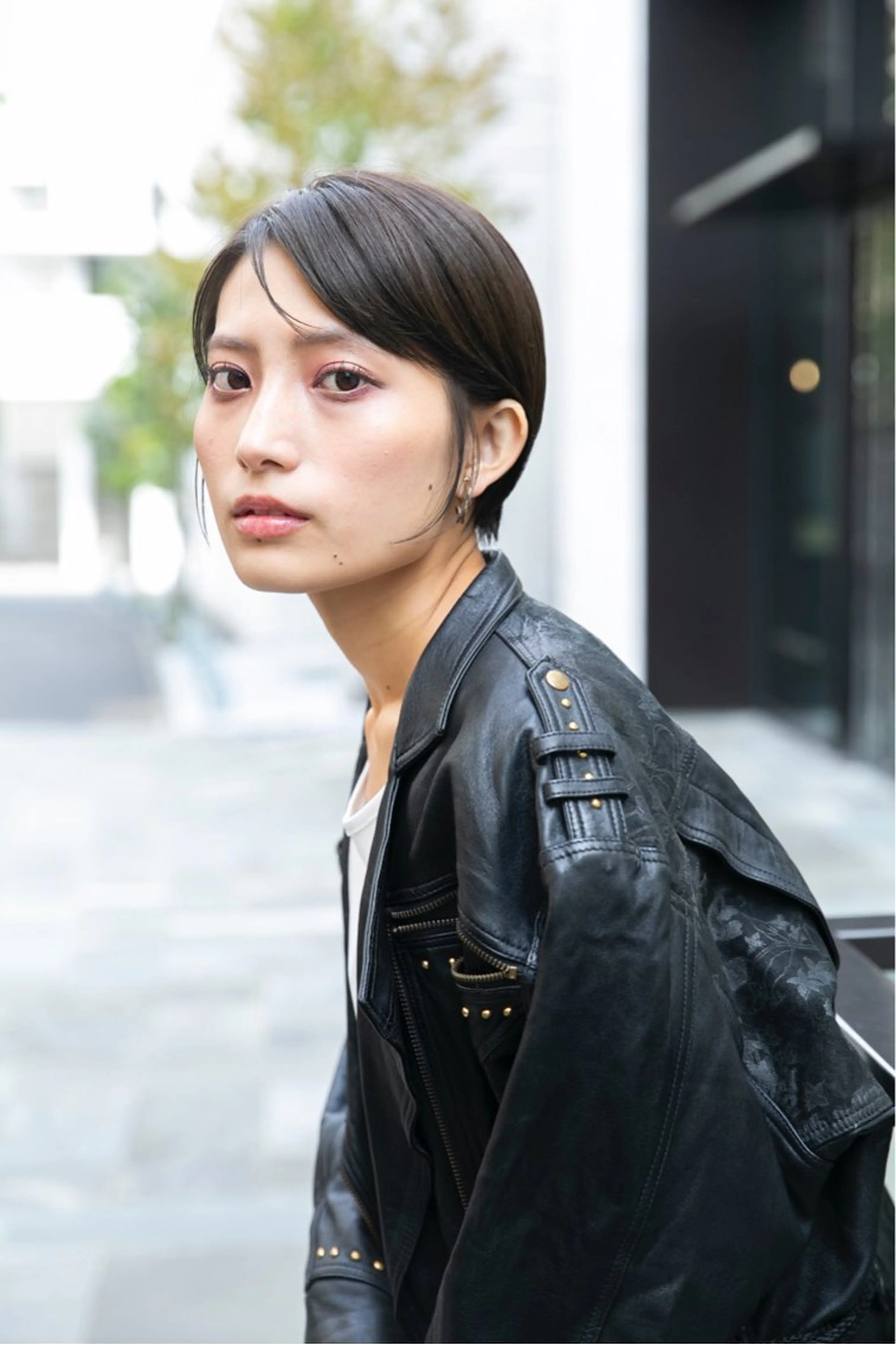 🍒前髪カット+フルカラー+トリートメントの写真