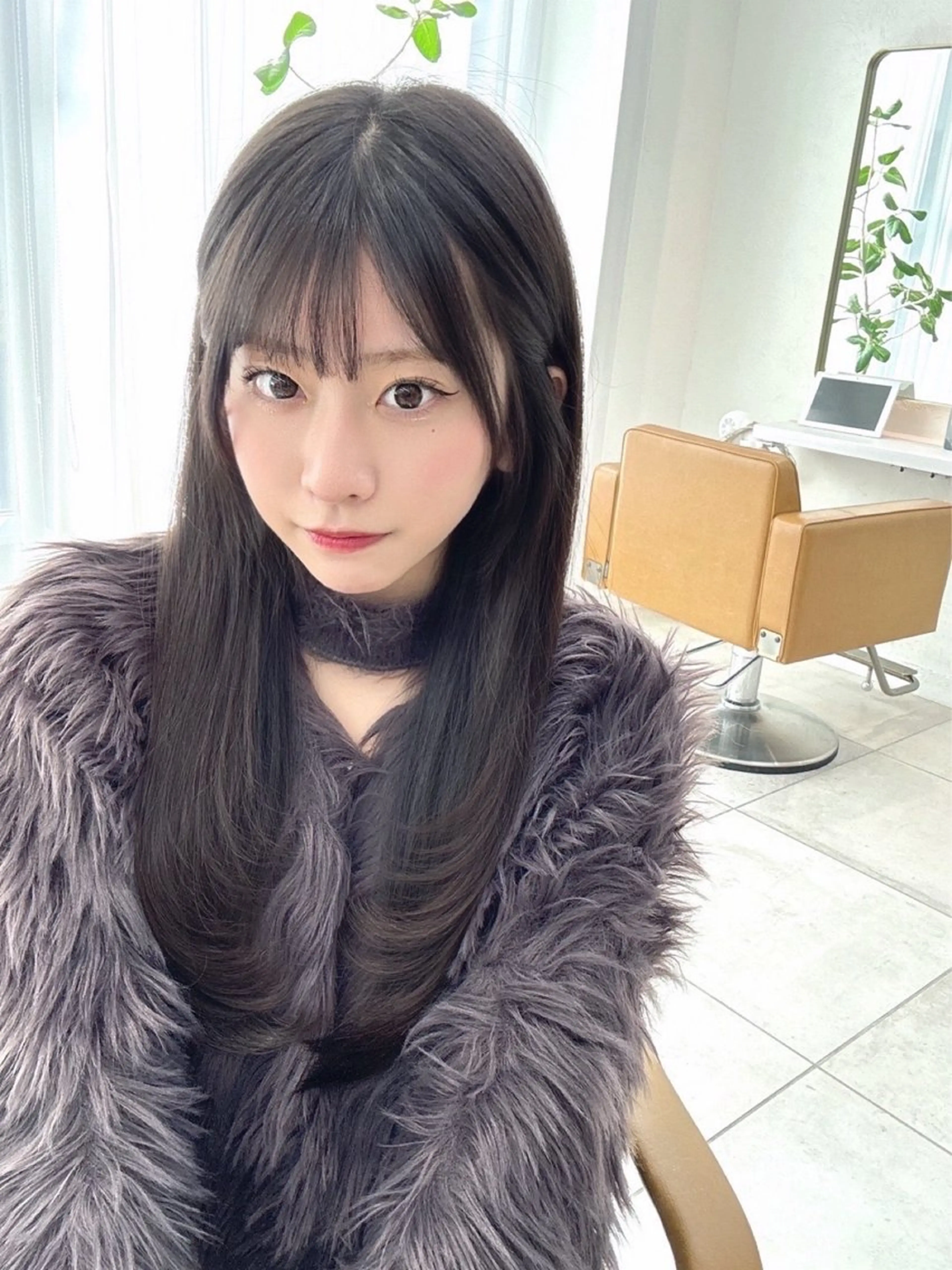 ロング 中顔面短縮 顔まわり新田大翔のヘアスタイル
