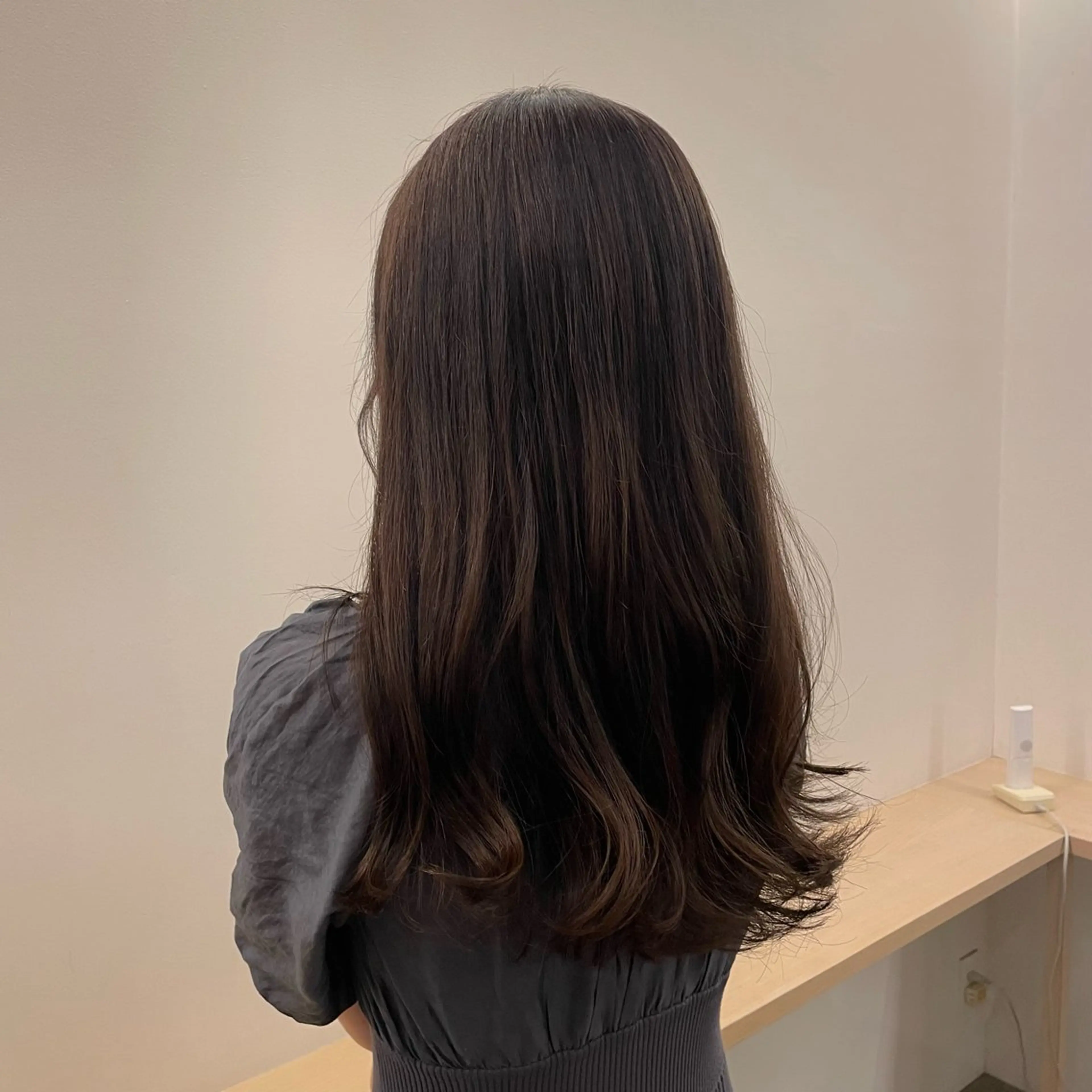 🎀カット+透明感カラー+髪質改善トリートメント🎀の写真