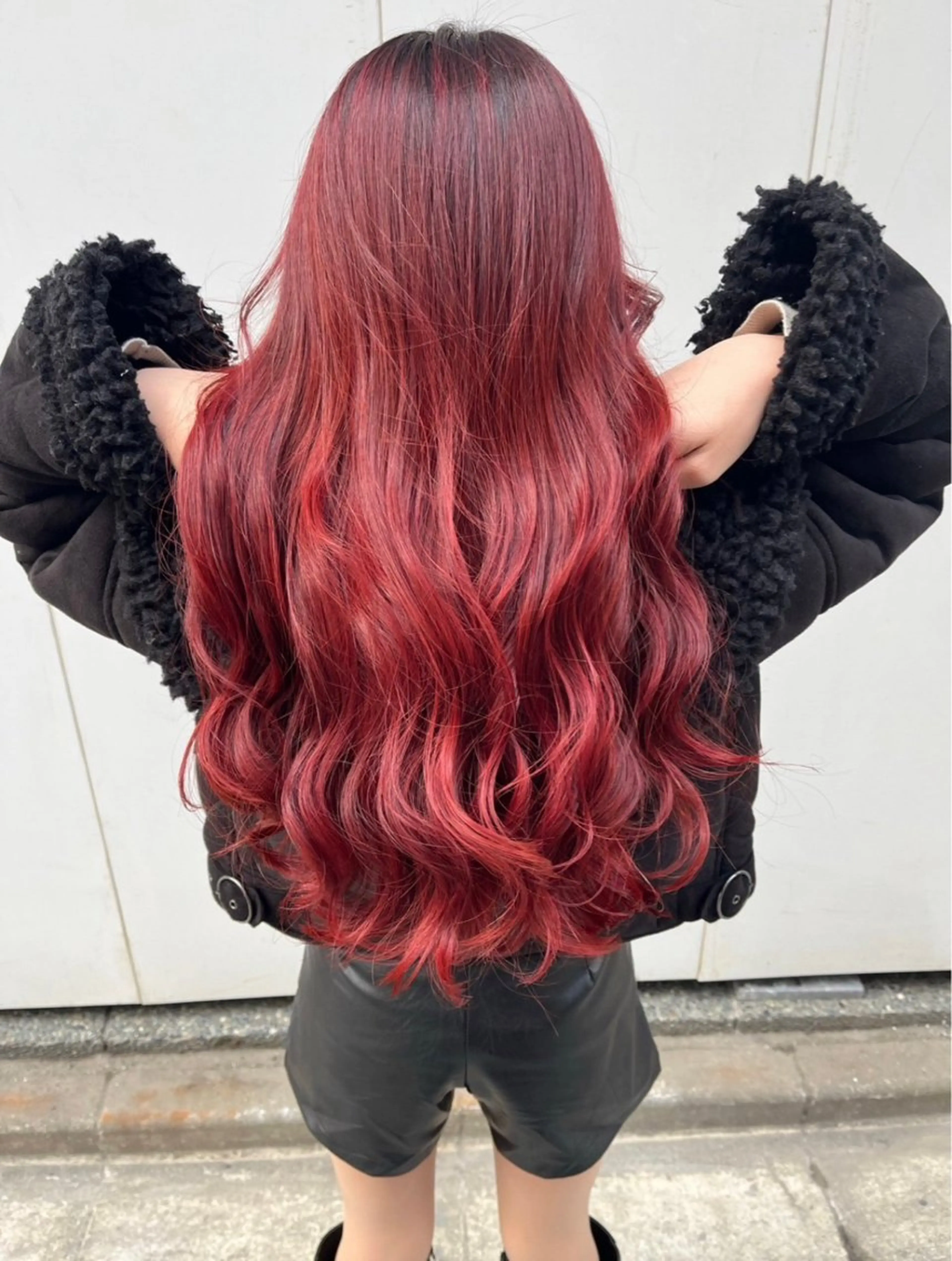 ロング カラー ヘアアレンジ 🎀 yuuka🎀のヘアスタイル