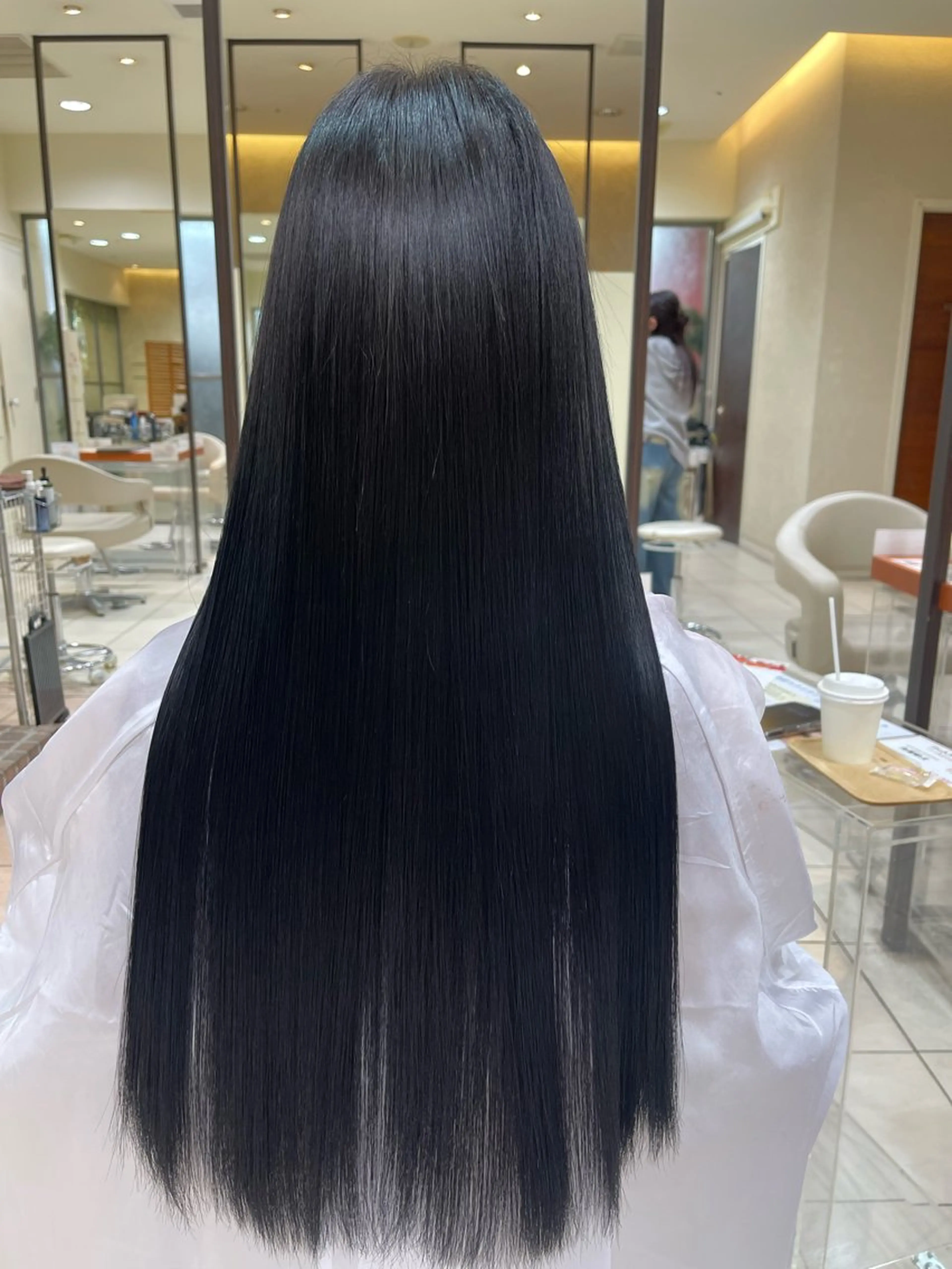 ロング 髪質改善 カネヒラ リョウスケのヘアスタイル