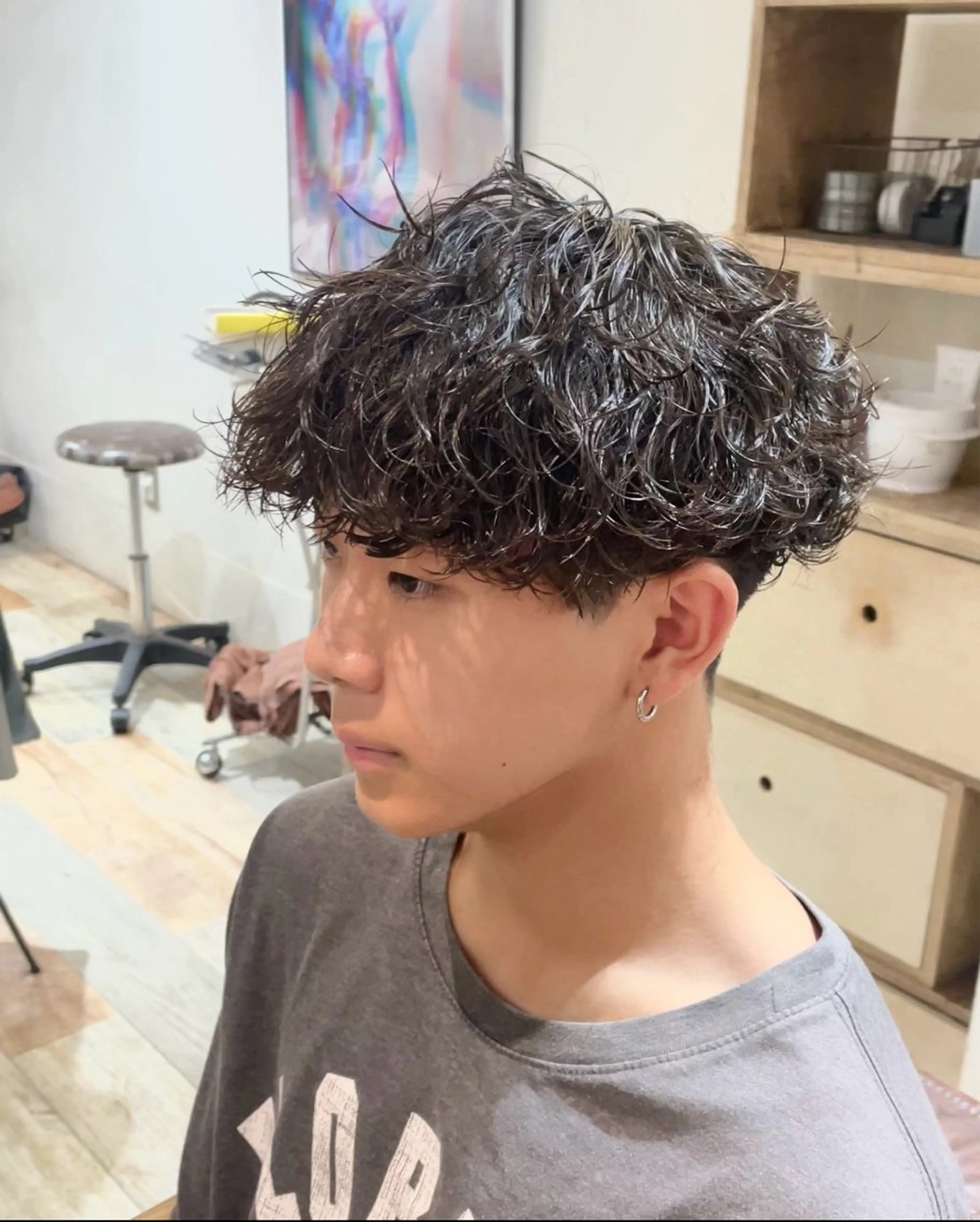 メンズ 髪質改善 髪質改善カラーゆうひのヘアスタイル