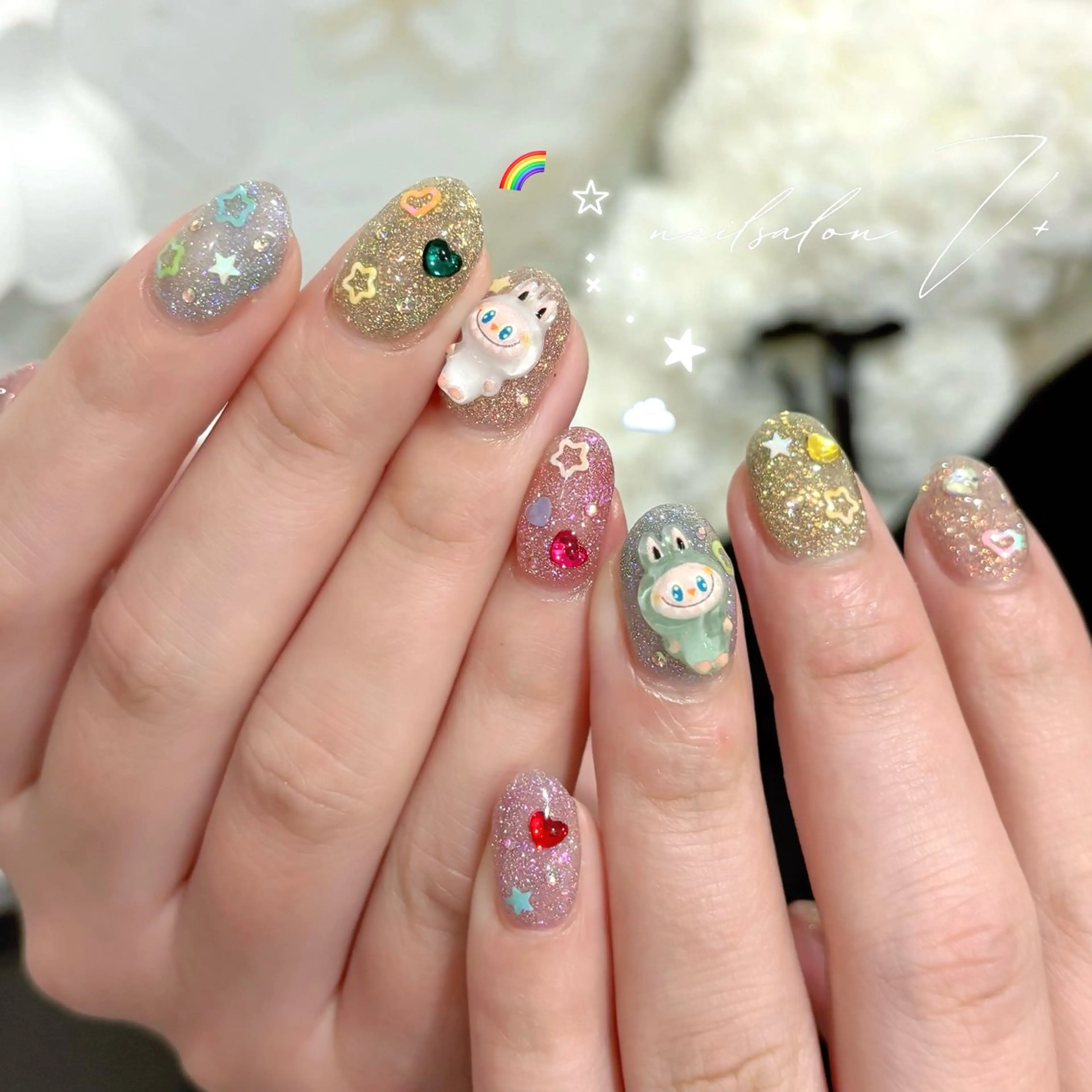 ネイル ハンドネイル 𝒦𝐸𝐼𝒩𝒜 錦糸町ネイルのネイルデザイン