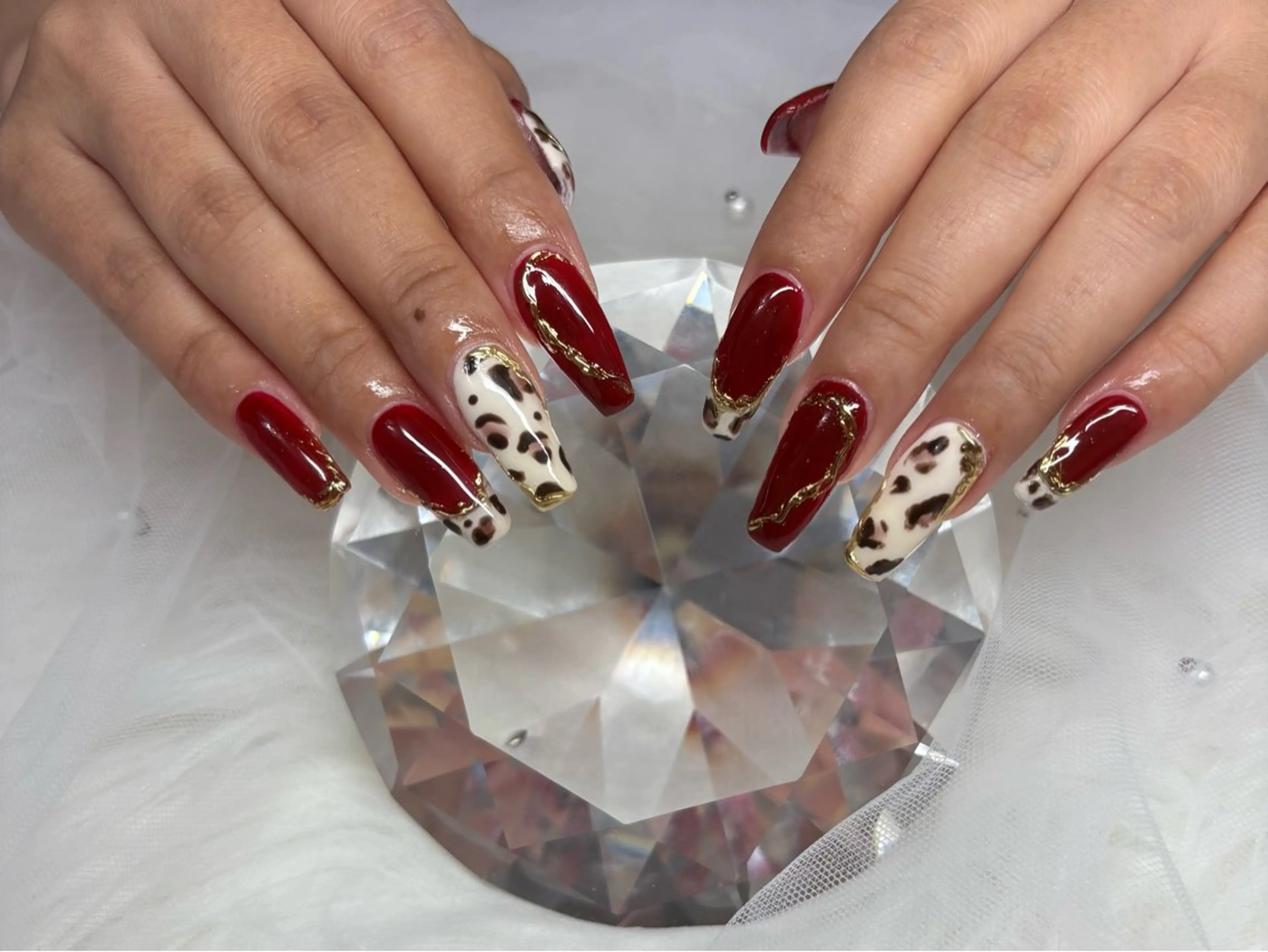 カラー ANELA サクラのネイルデザイン