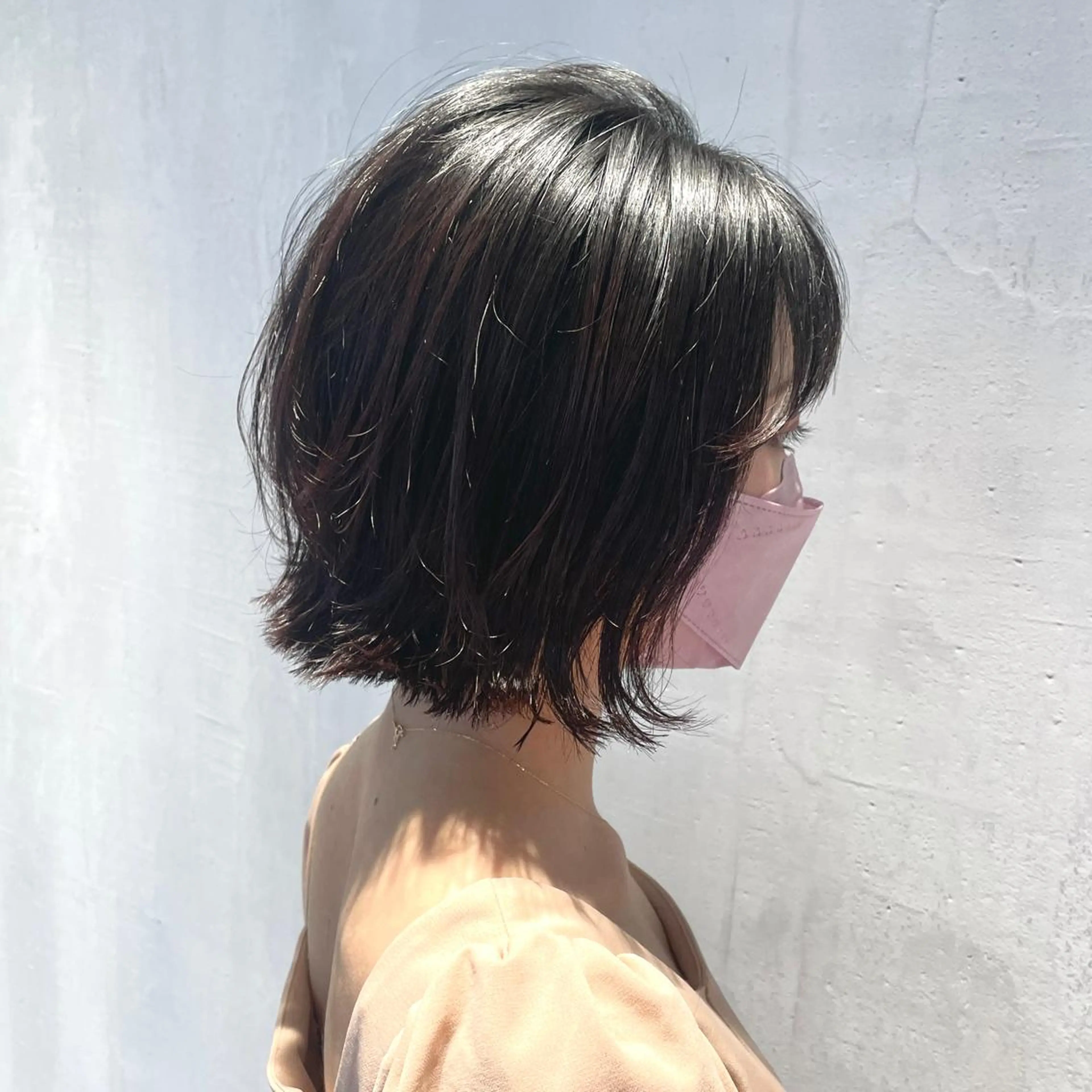 ショート カラー ハイライトカラー ハイトーンカラー 卒業式のヘアスタイル ハイライト matka白髪ぼかし 大人ヘア/KEIKOのヘアスタイル