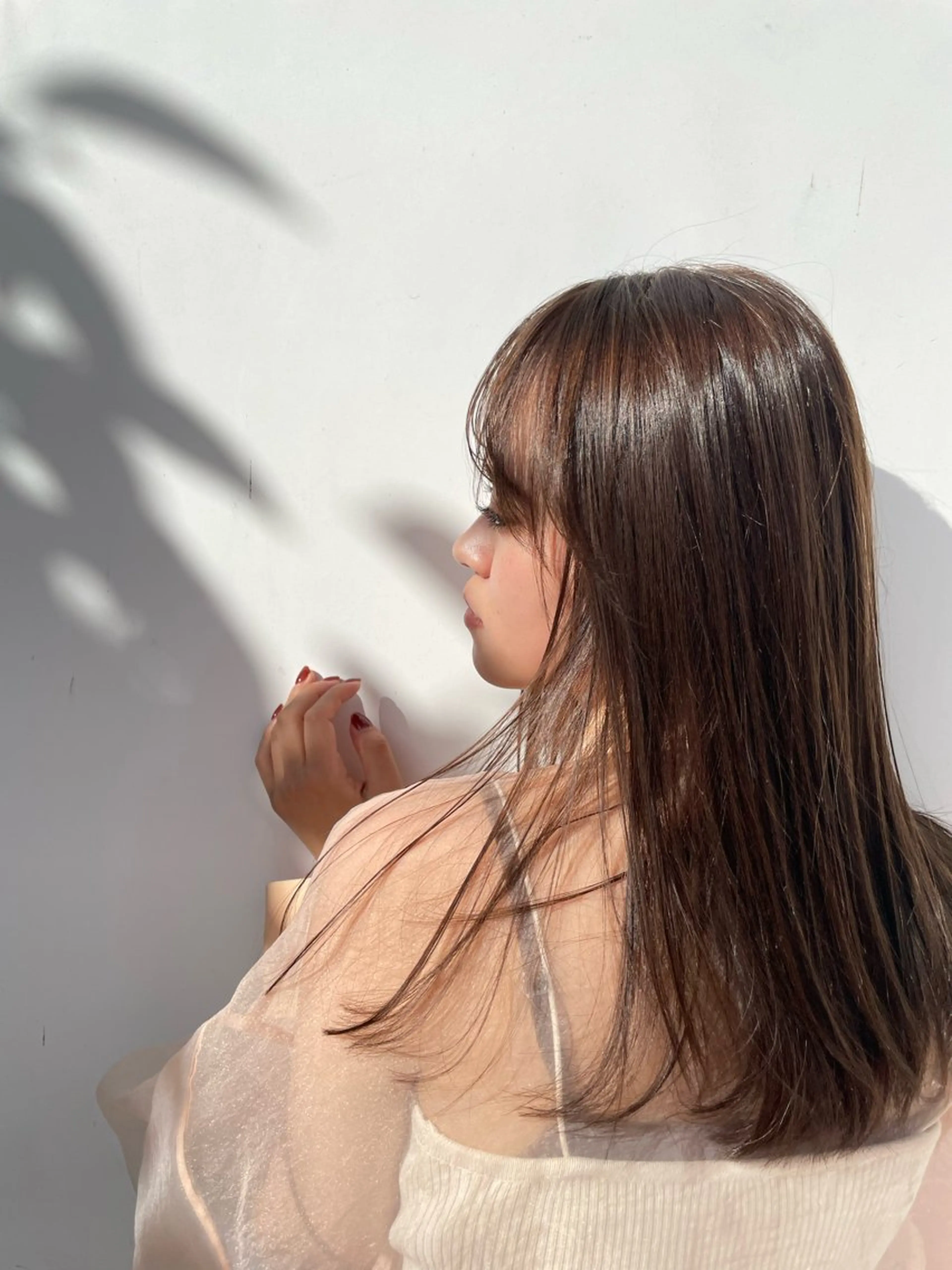 ロング カラー 浦野 未来のヘアスタイル