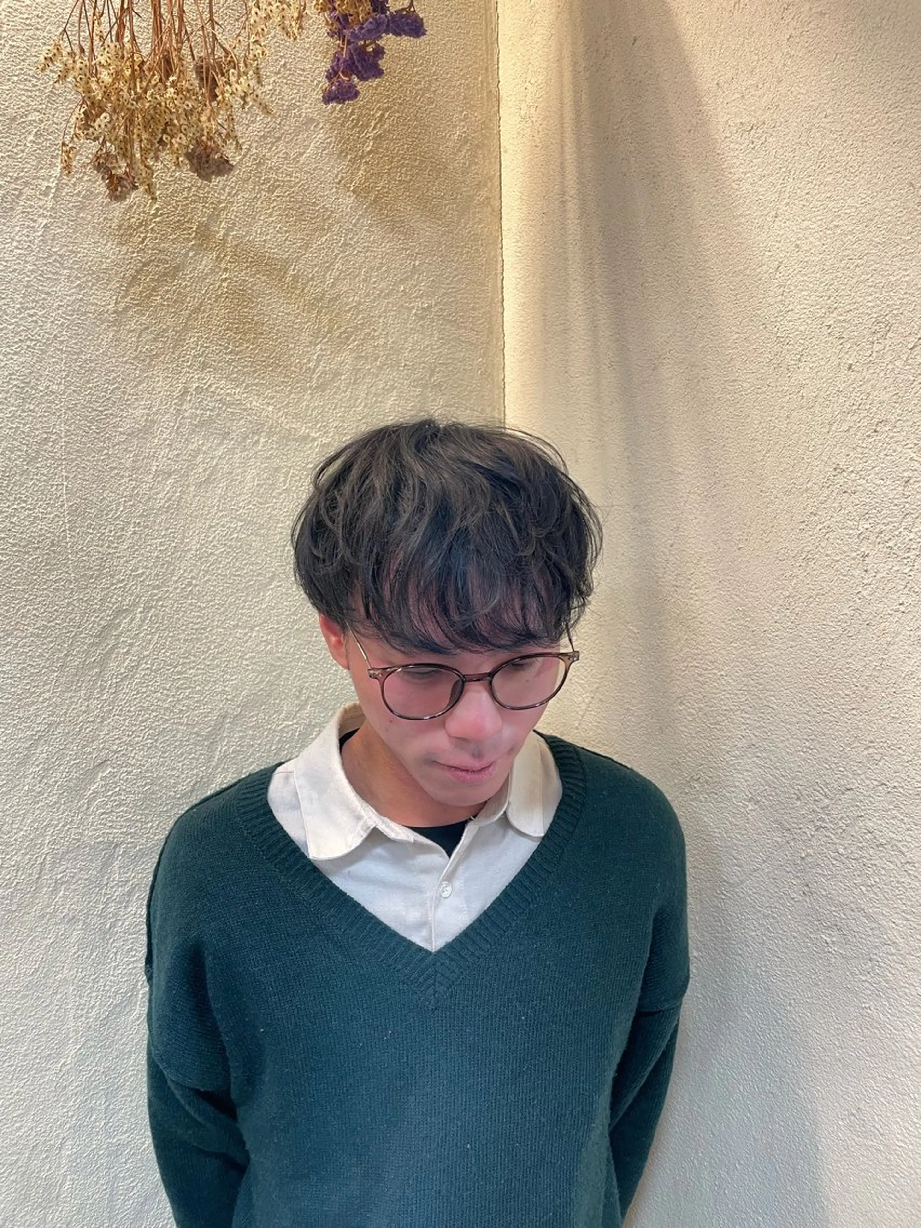 ショート カット パーマ 大庭 萌瑚のヘアスタイル