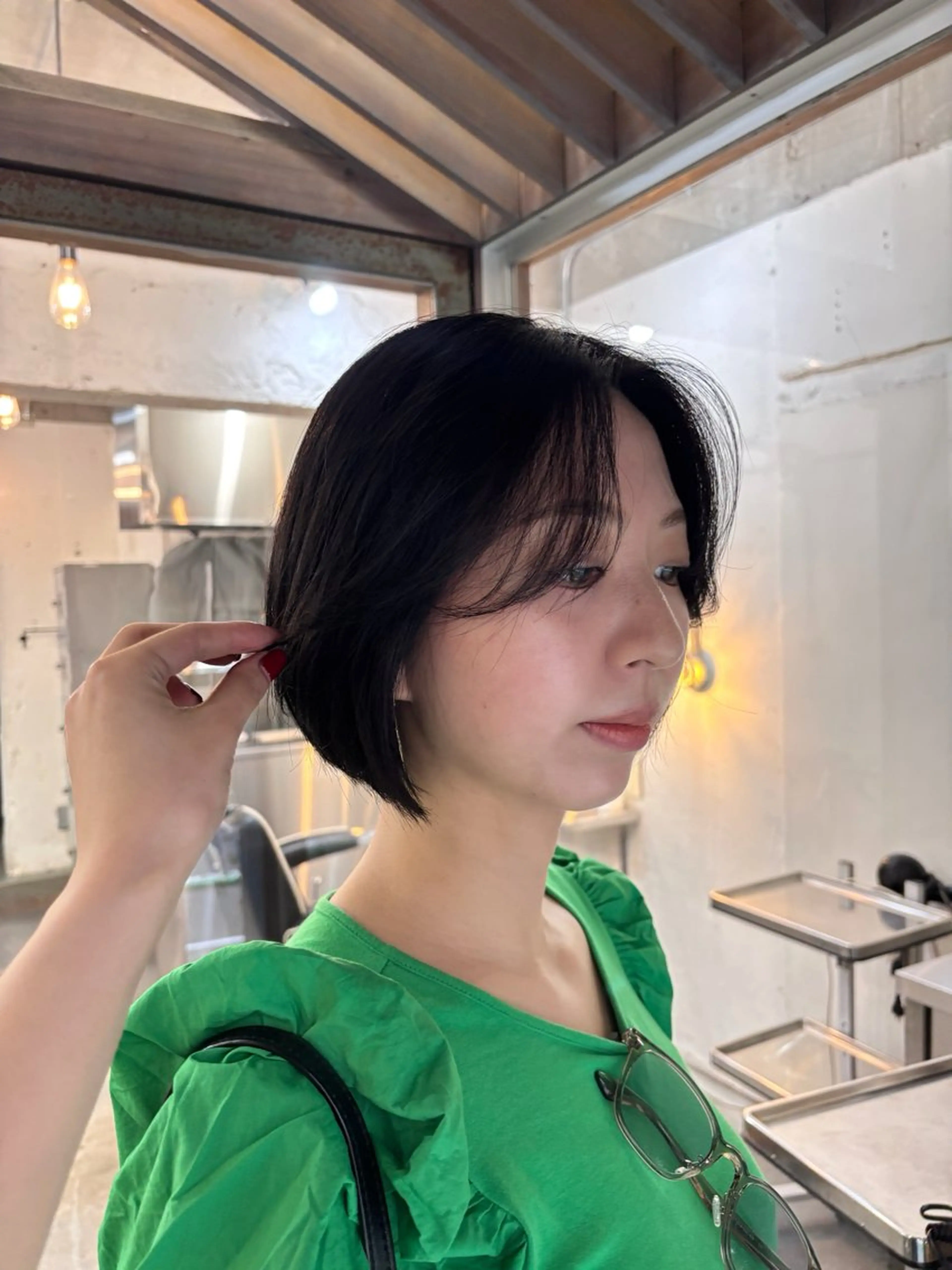 ショート カット ヘアカラー kaze代官山 🪽kanameのヘアスタイル