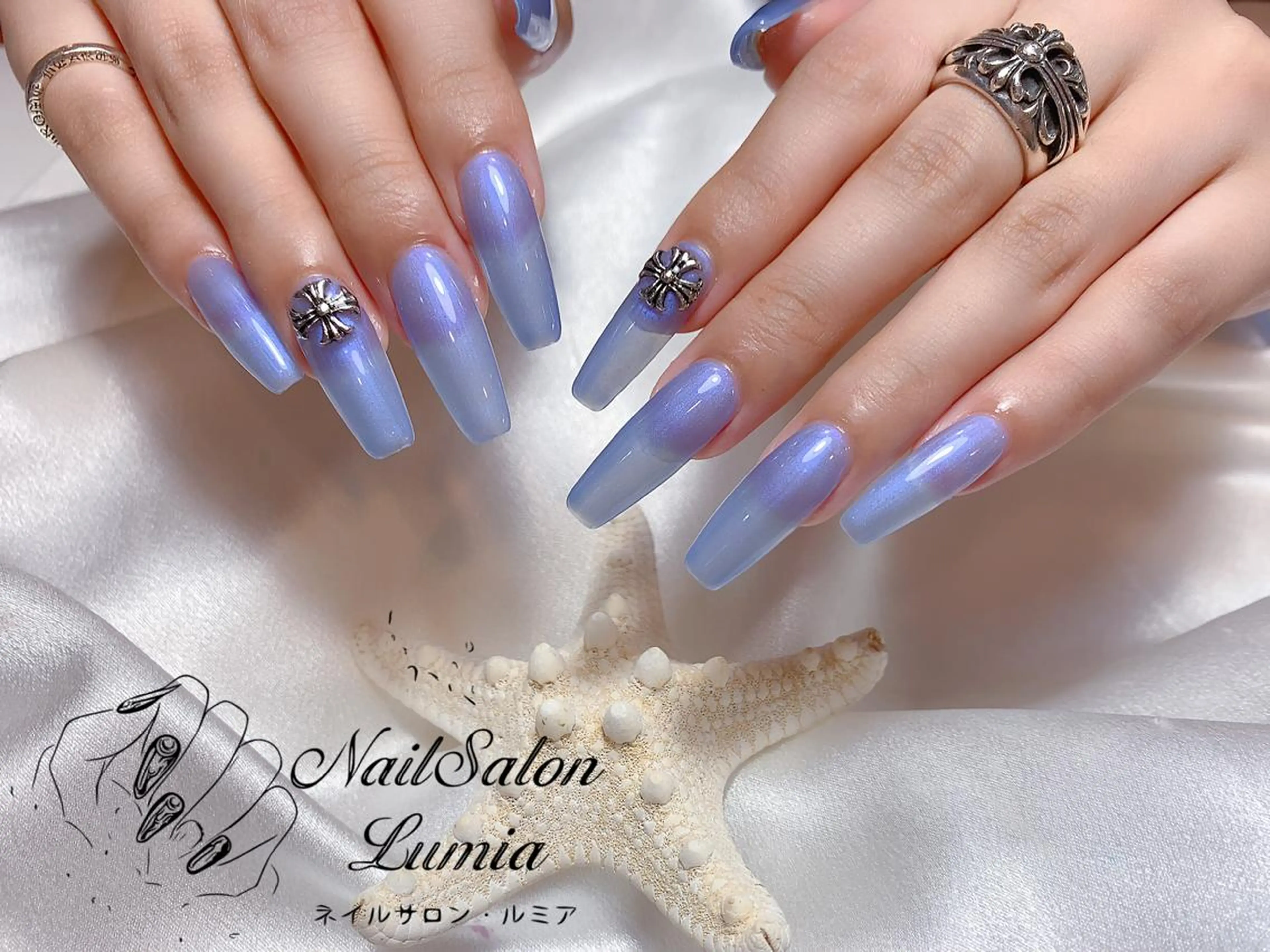 ネイル ハンドネイル ネイルサロン ルミア Lumia 店長のネイルデザイン