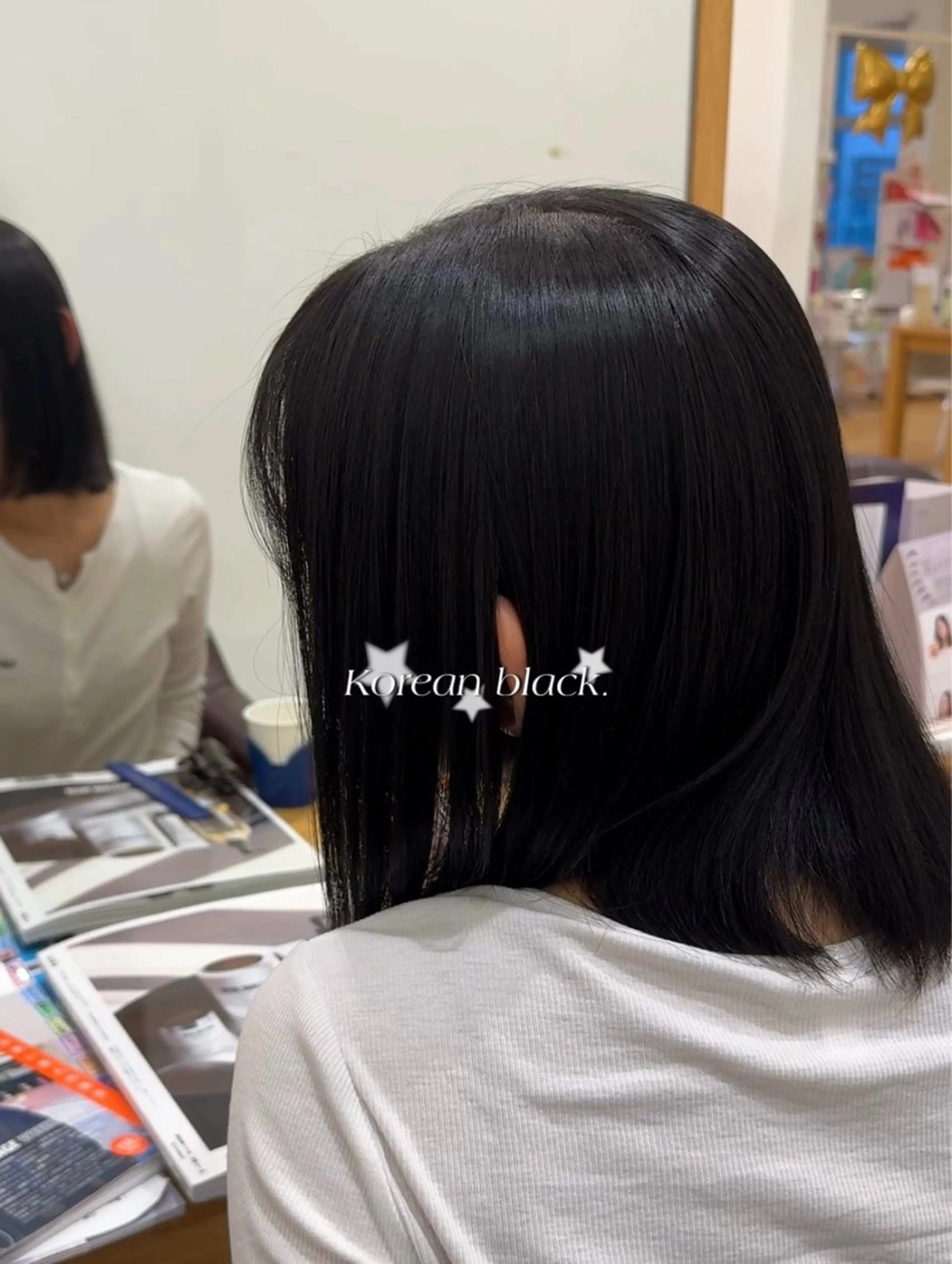 《medium》透明感カラー＋お持ち帰りトリートメント✦.*の写真