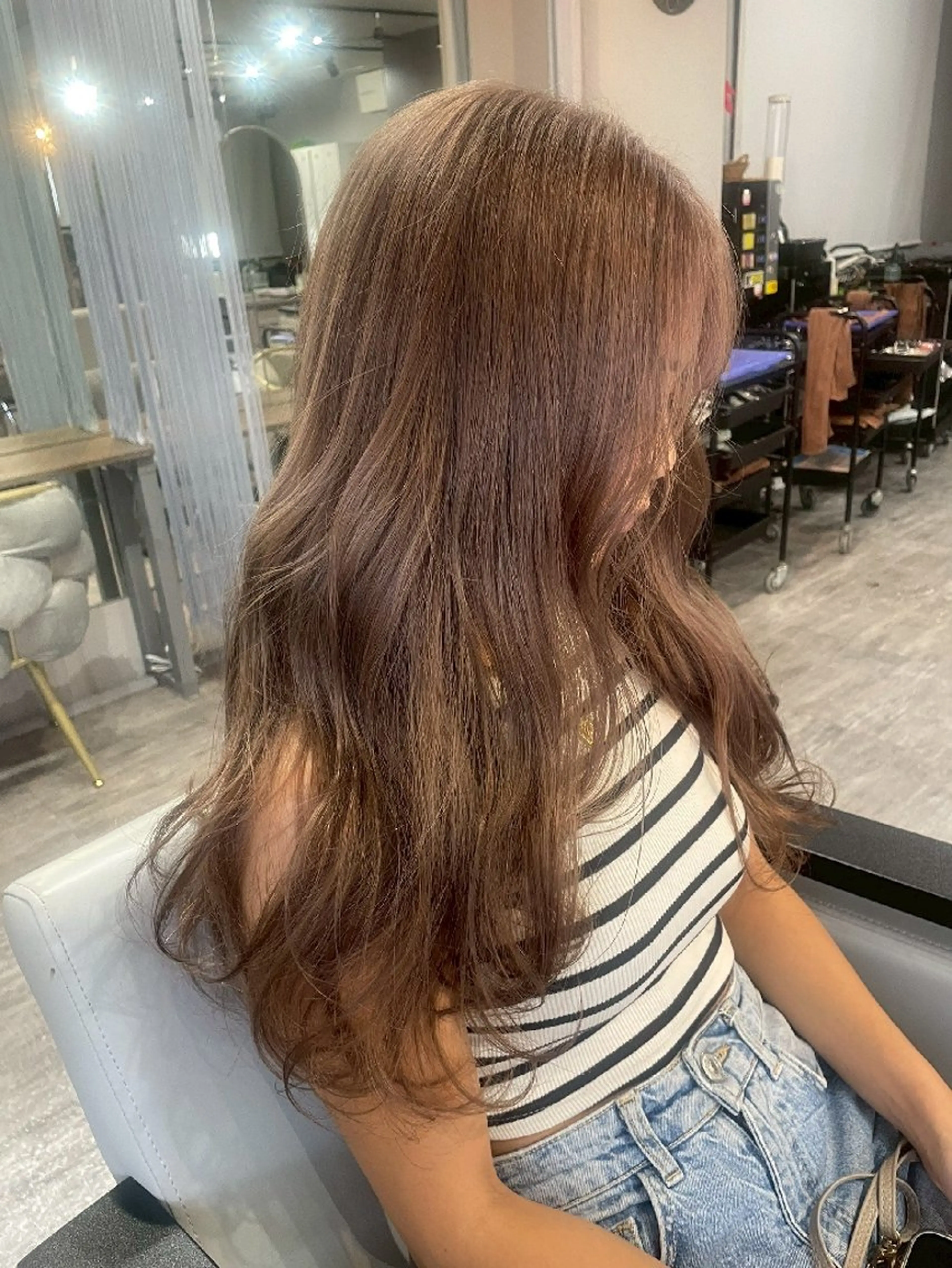 【miho指名💛限定価格💛⠀】髪質改善カラー+10分スパ+トリートメントの写真