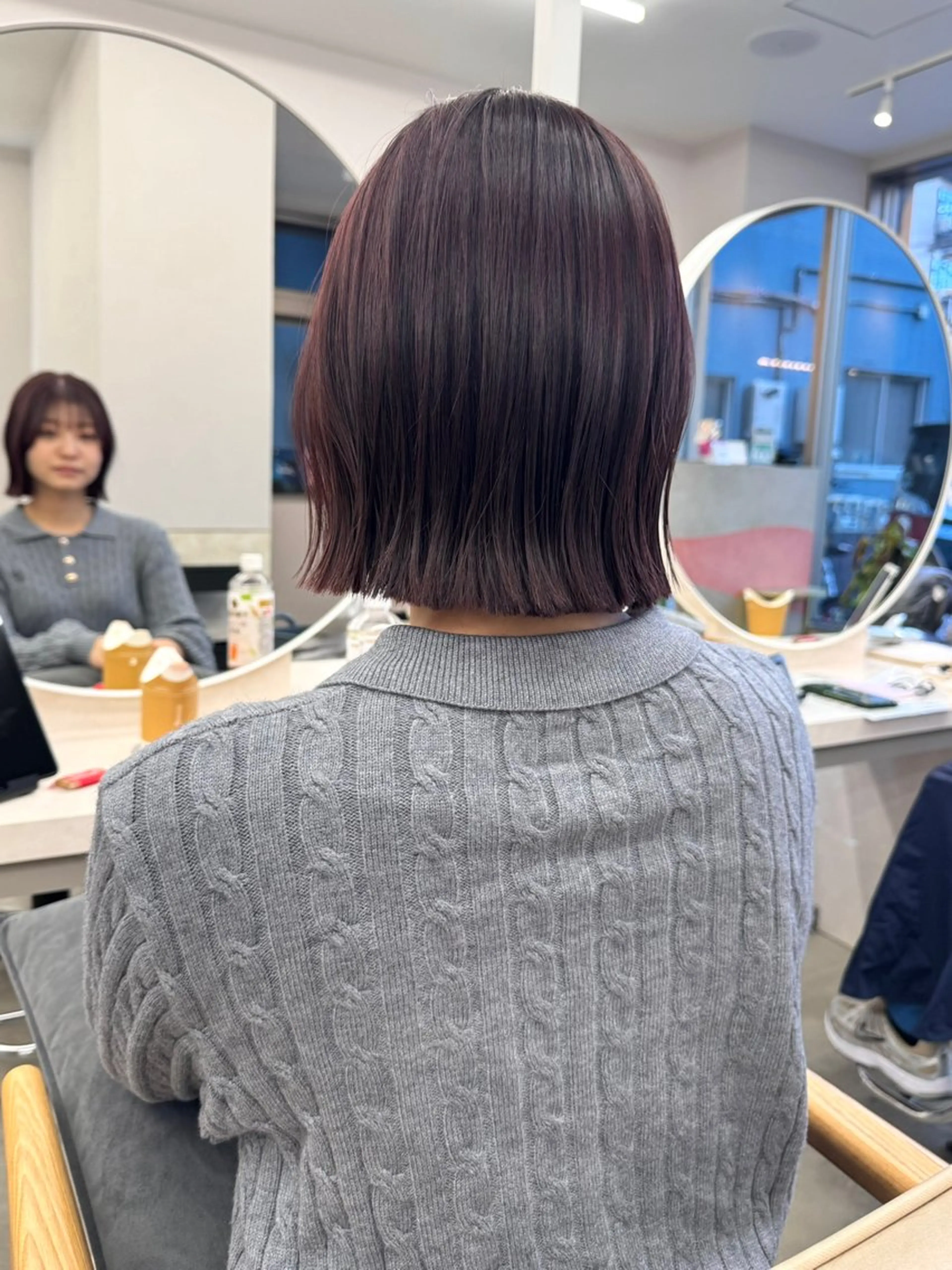 ショート ピンクブラウン ボブ ボブ美容師💛 AYUMIのヘアスタイル