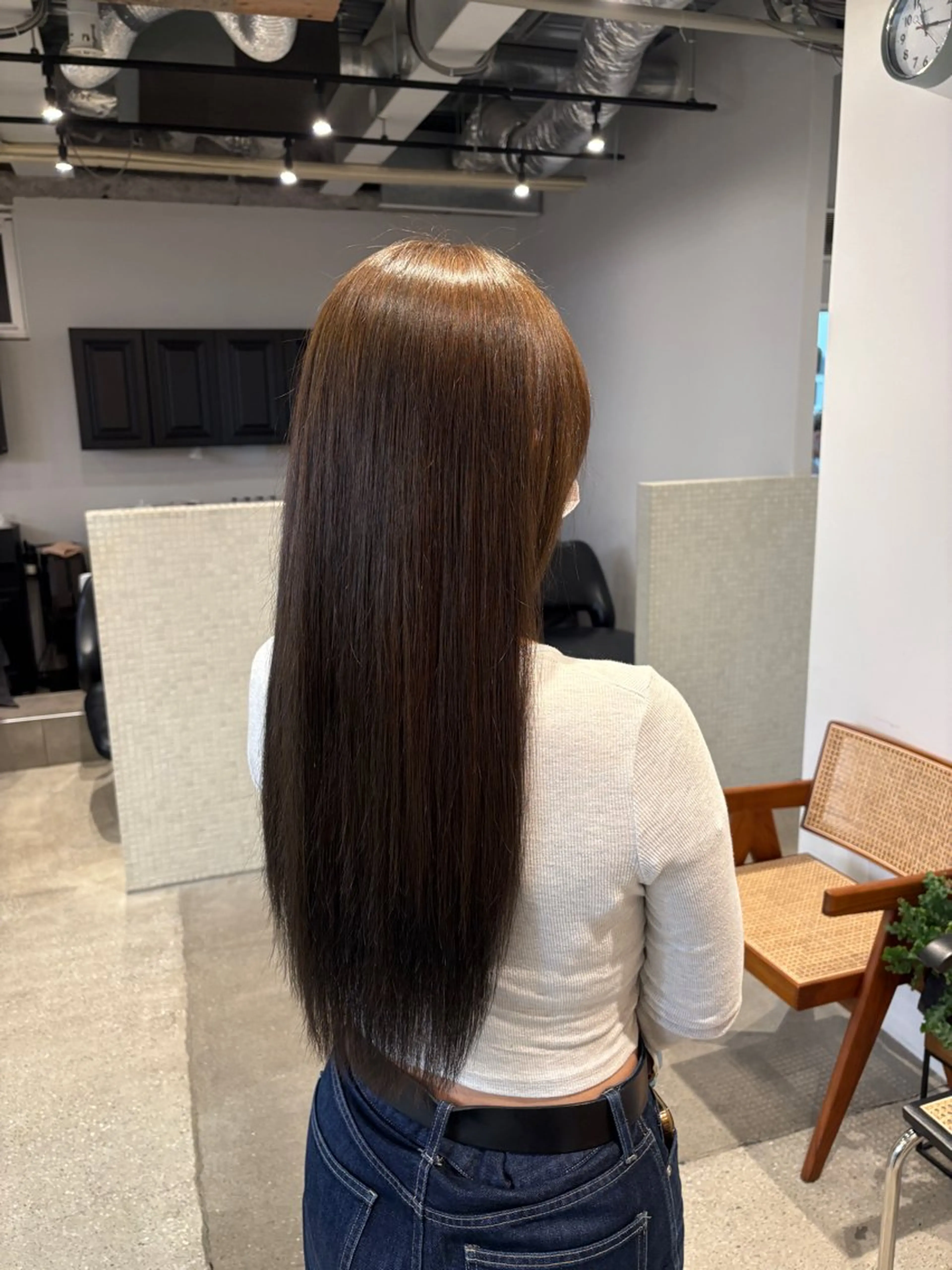 カラー 上野 愛美のヘアスタイル