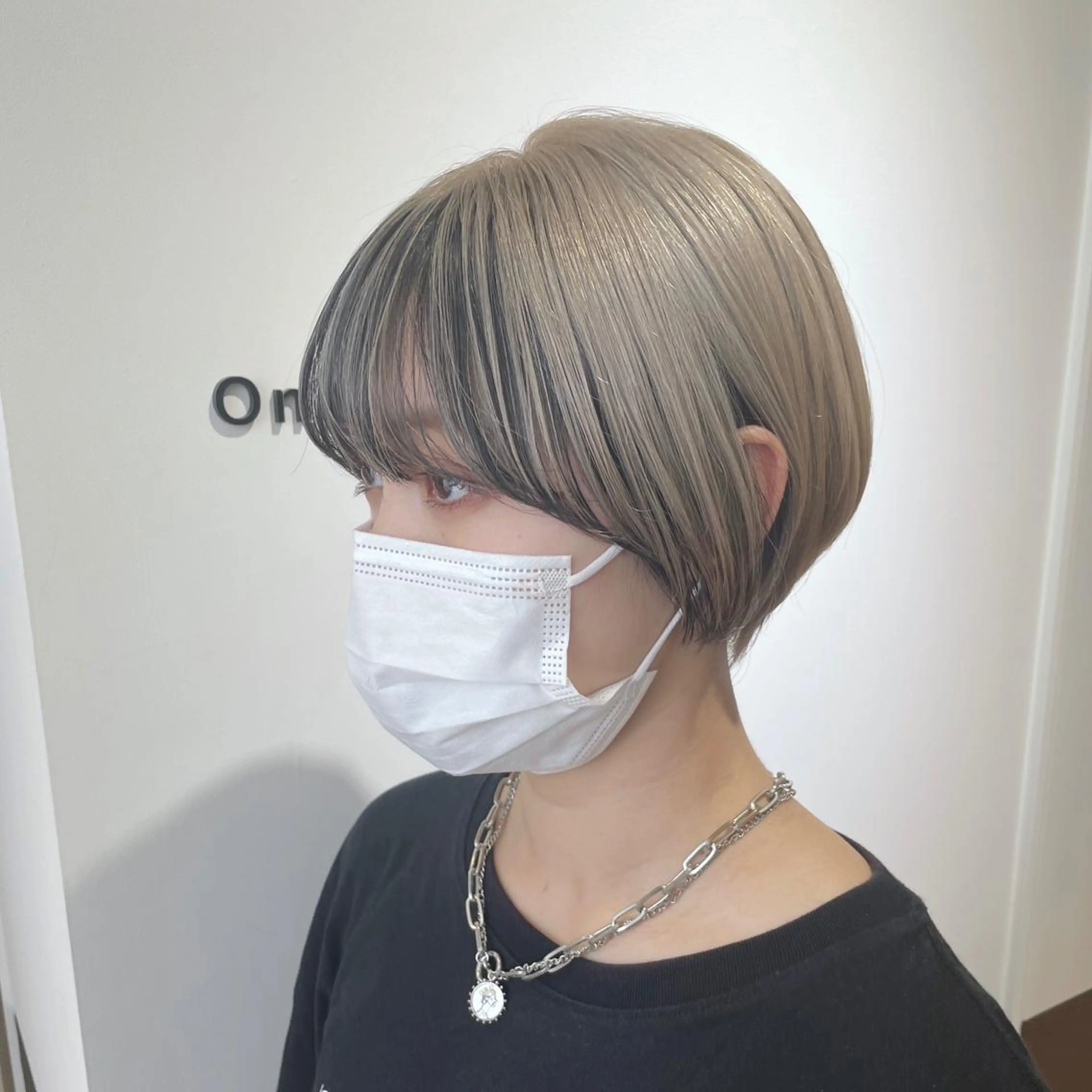 ショート カラー 片山美穂 心斎橋・なんばのヘアスタイル