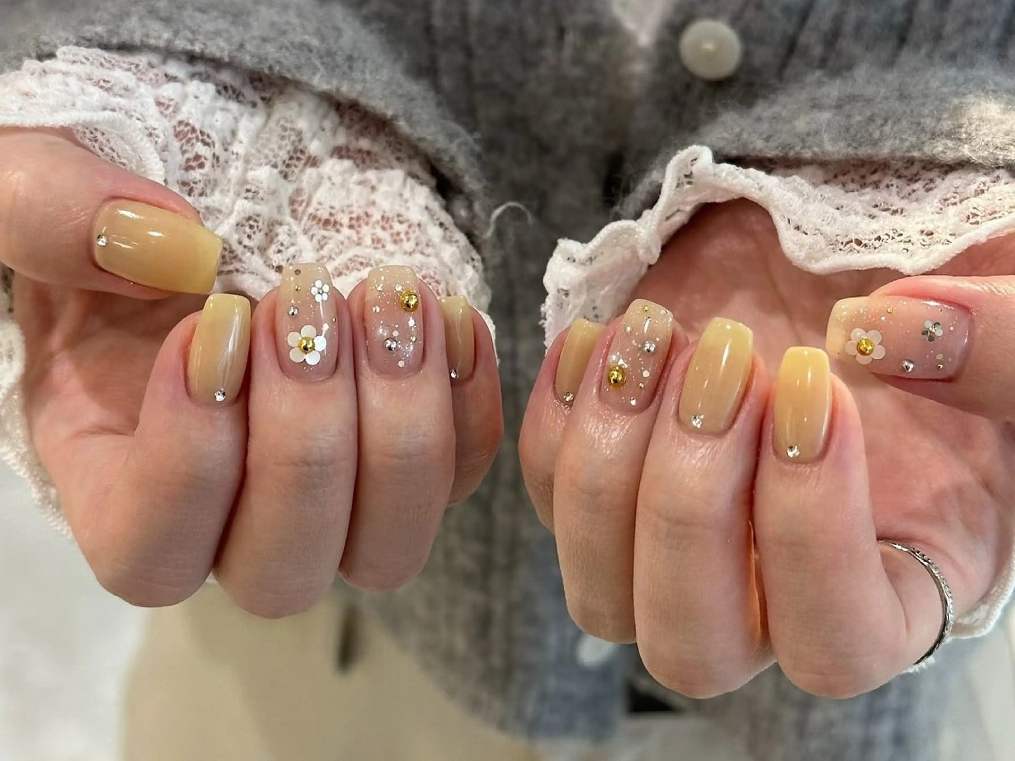 ネイル ハンドネイル 🎀YULI_ Nail 🎀新宿店のネイルデザイン