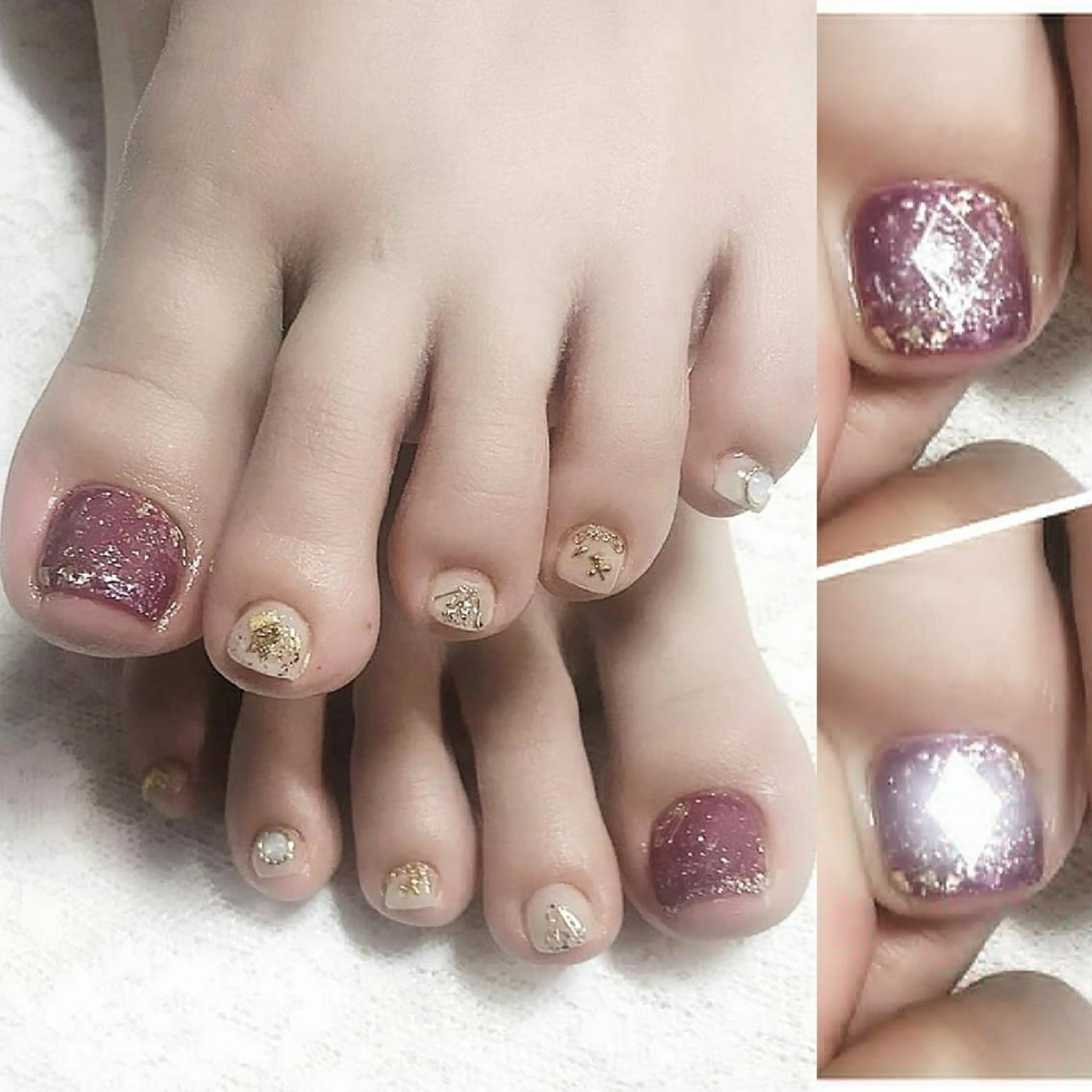 ネイル フットネイル lylynail YUUKAのネイルデザイン