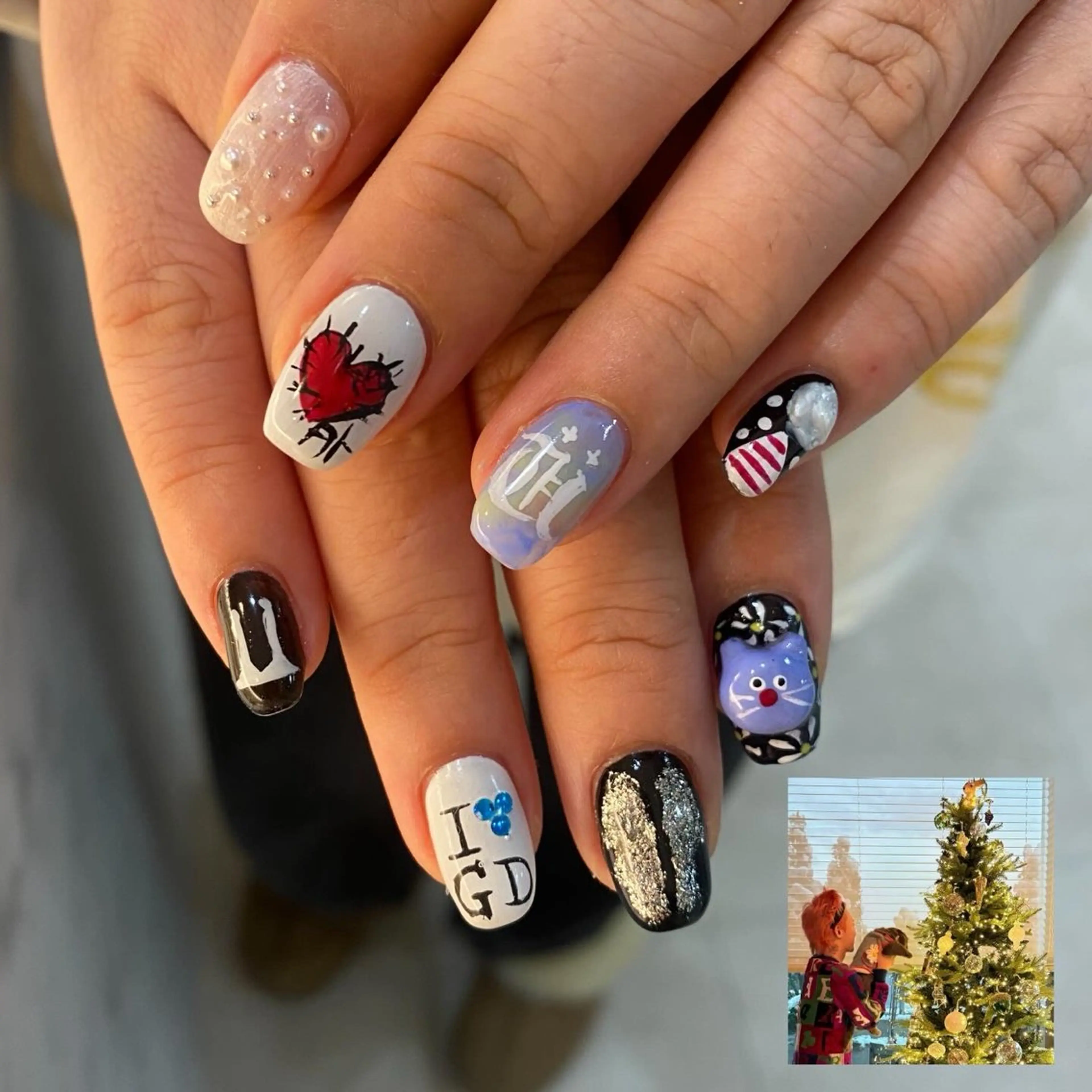 ネイル nano/きもかわ nail🐬🫧のネイルデザイン