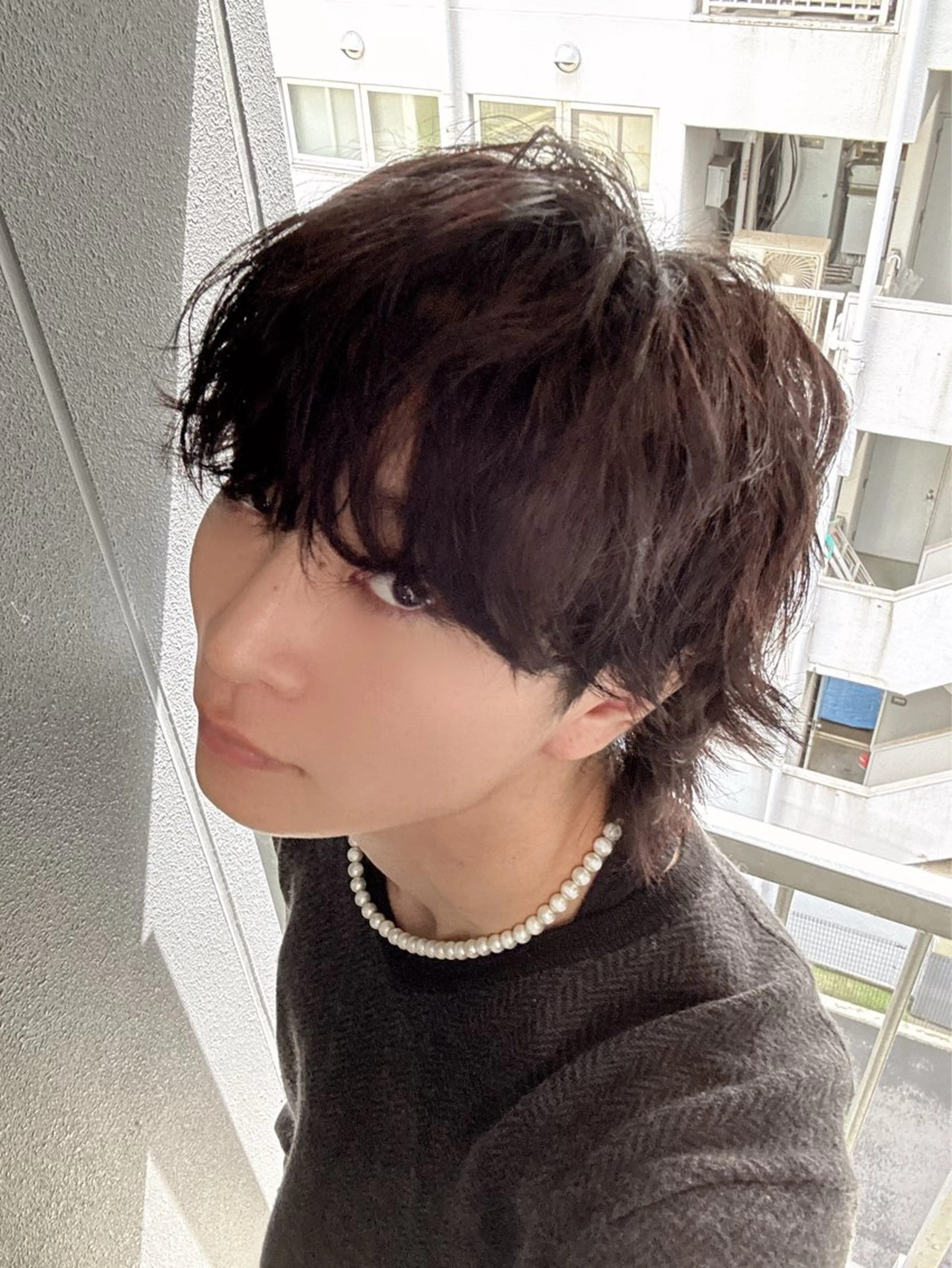 パーマ メンズ パーマ トリートメント 韓国ヘア/ハイトーン RYUSEIのヘアスタイル