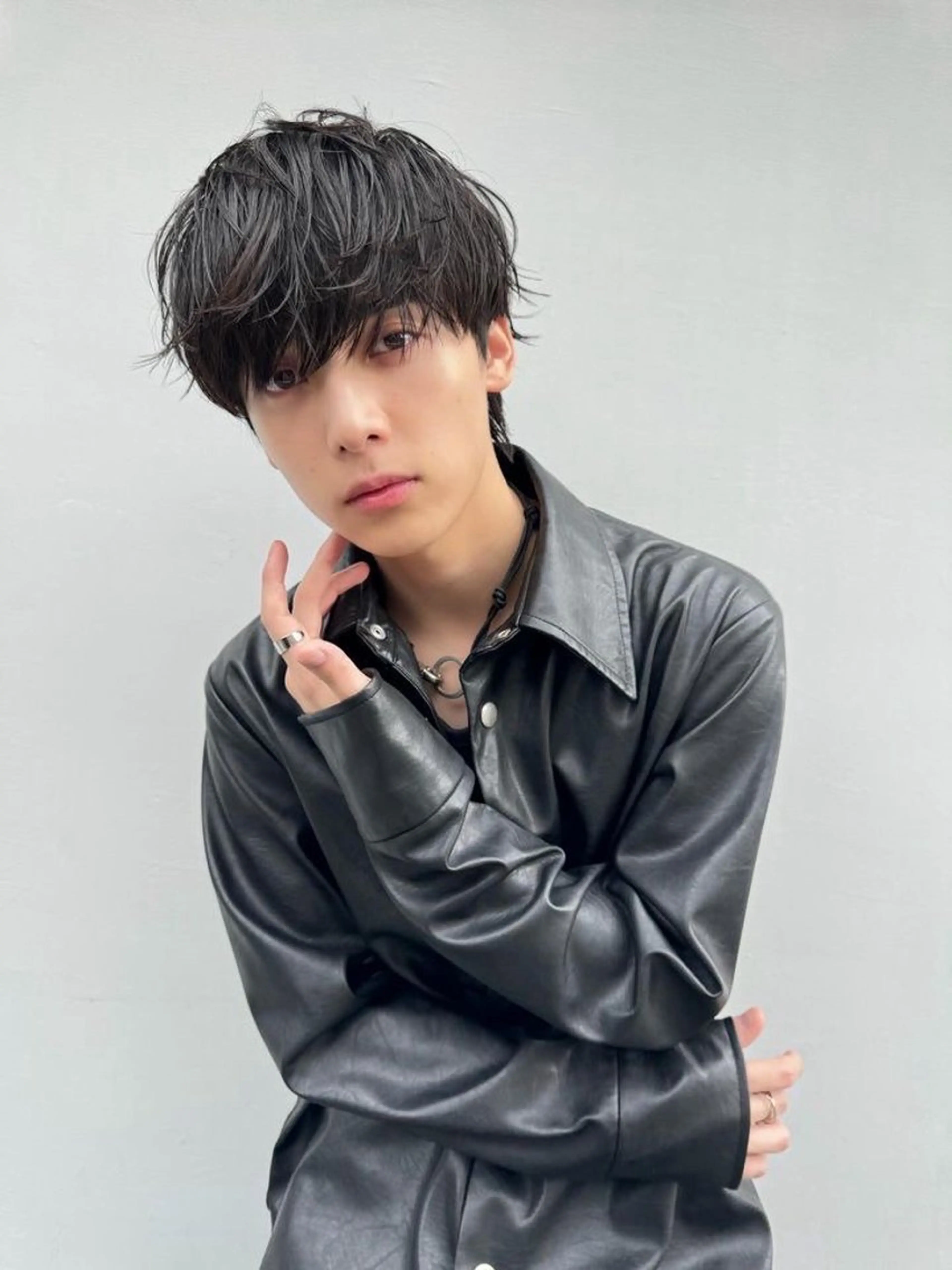 ショート カラー パーマ メンズ メンズパーマ モテ髪クリエイター 【成田修平】のヘアスタイル