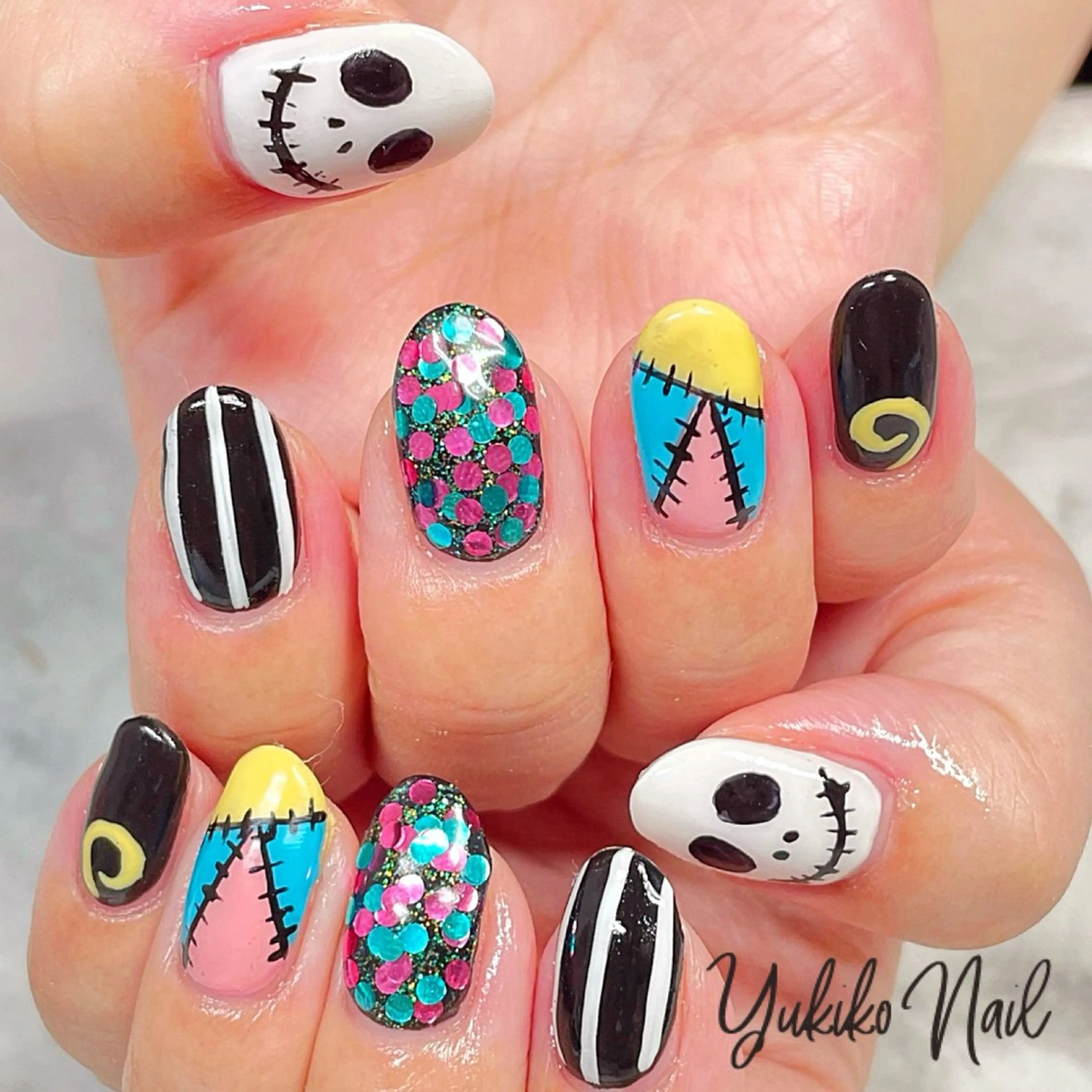 ネイル ハロウィン ユキコ ネイルのネイルデザイン