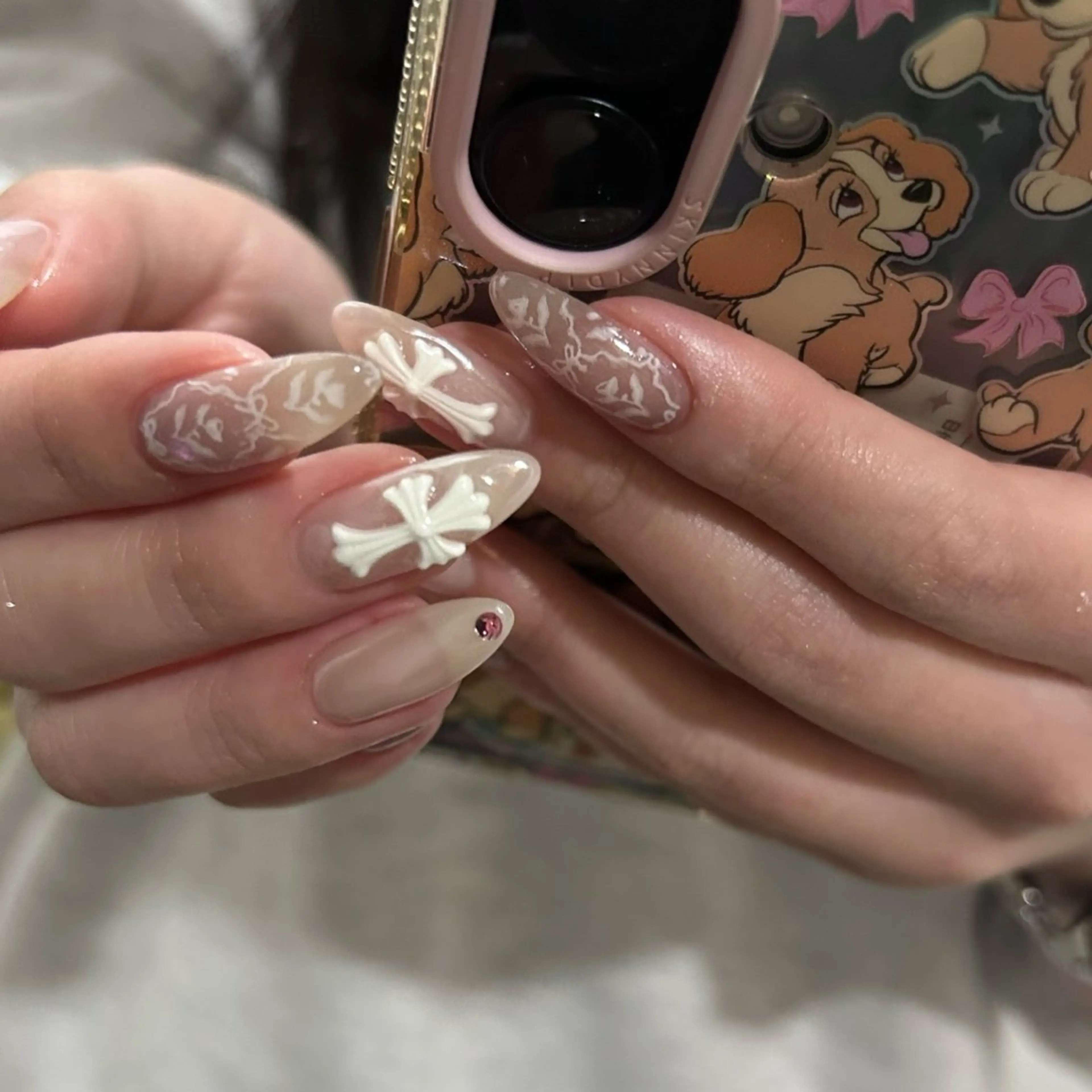 ネイル パラあり！フィルイン 美フォルムのネイルデザイン