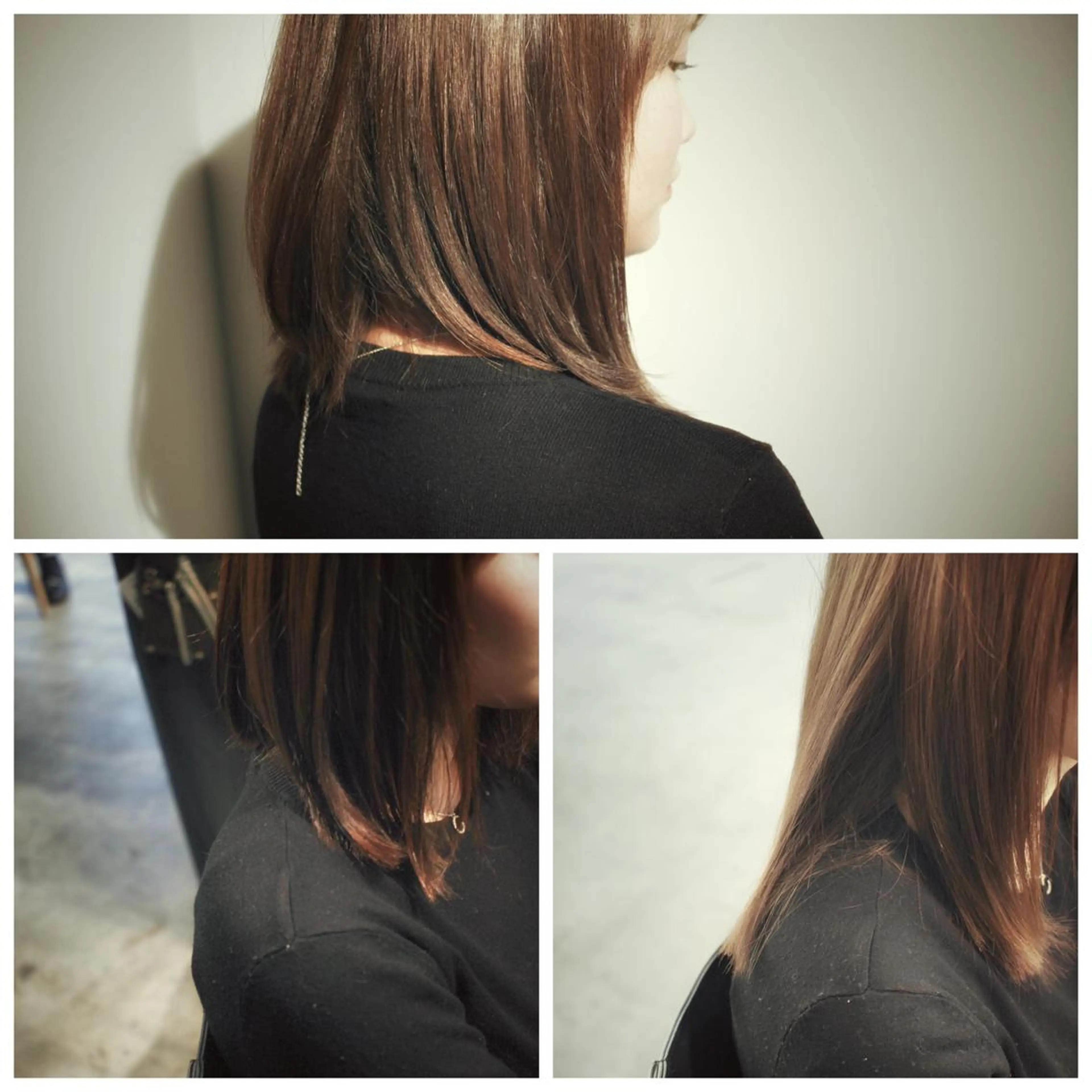 ミディアム BOB🌟ハイトーン /ブリーチ/TAKUのヘアスタイル