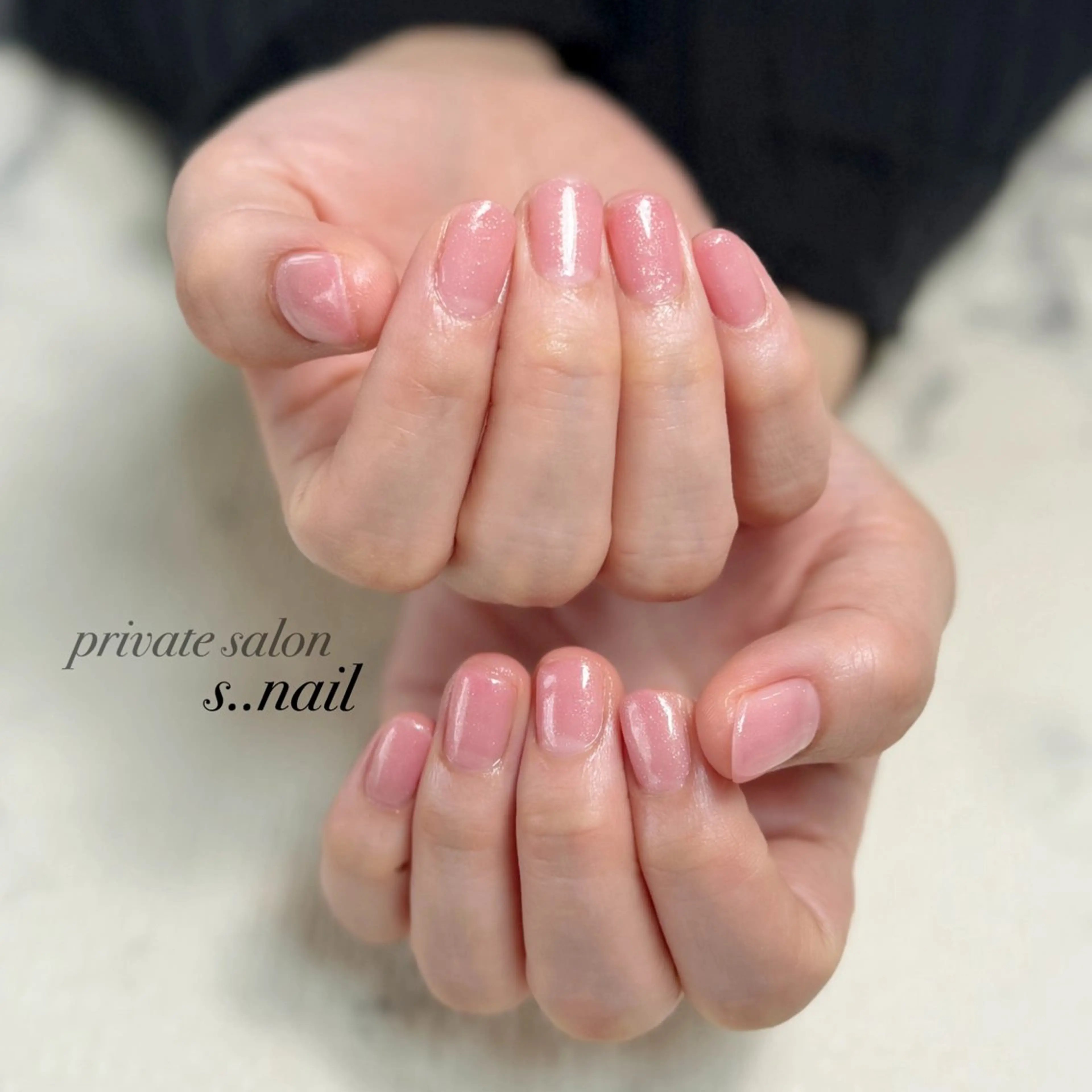 ネイル ラメ(グリッター) ピンク ハンドネイル フットネイル s..nail / MORITAのネイルデザイン