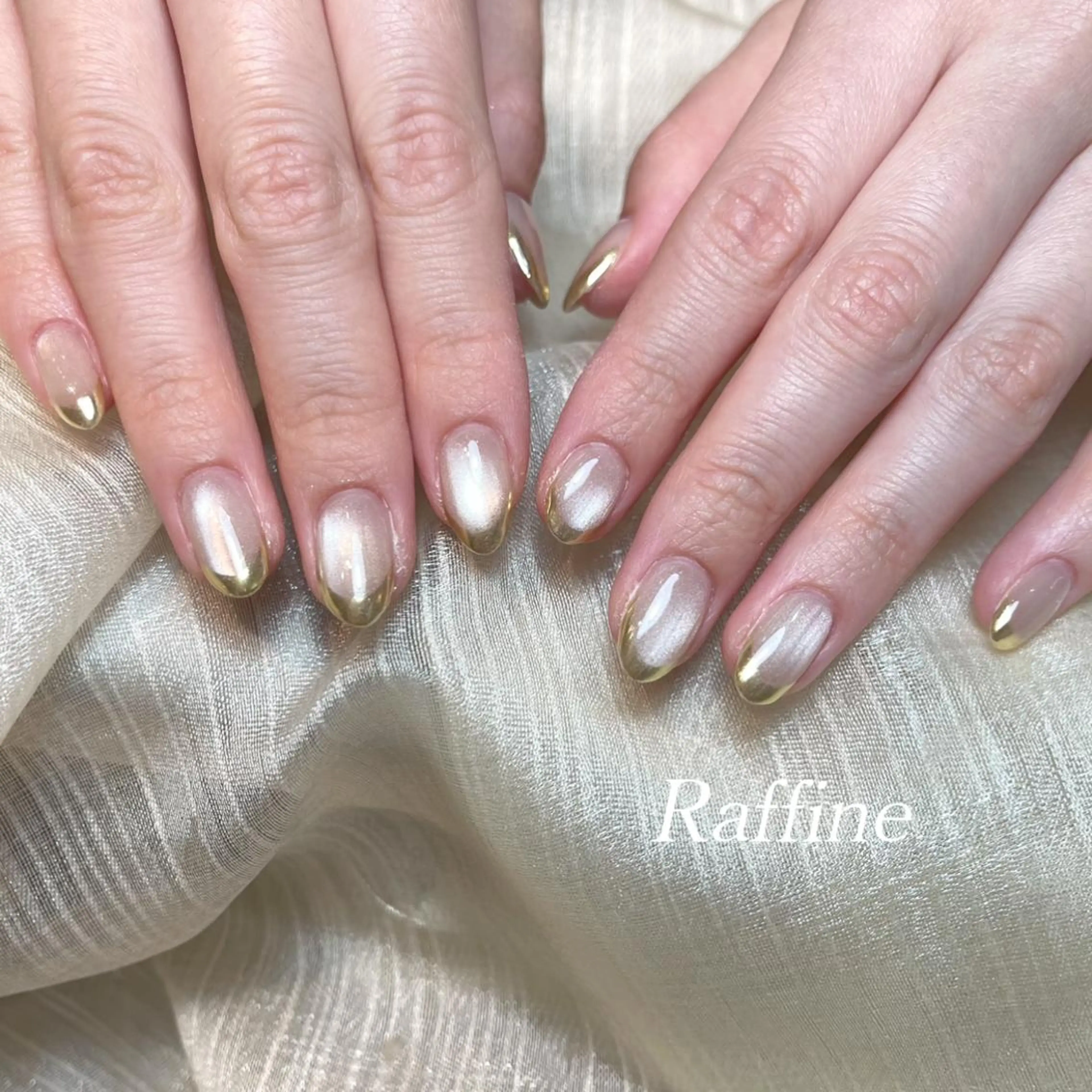 ネイル RAFFINE haru🦋🩵のネイルデザイン