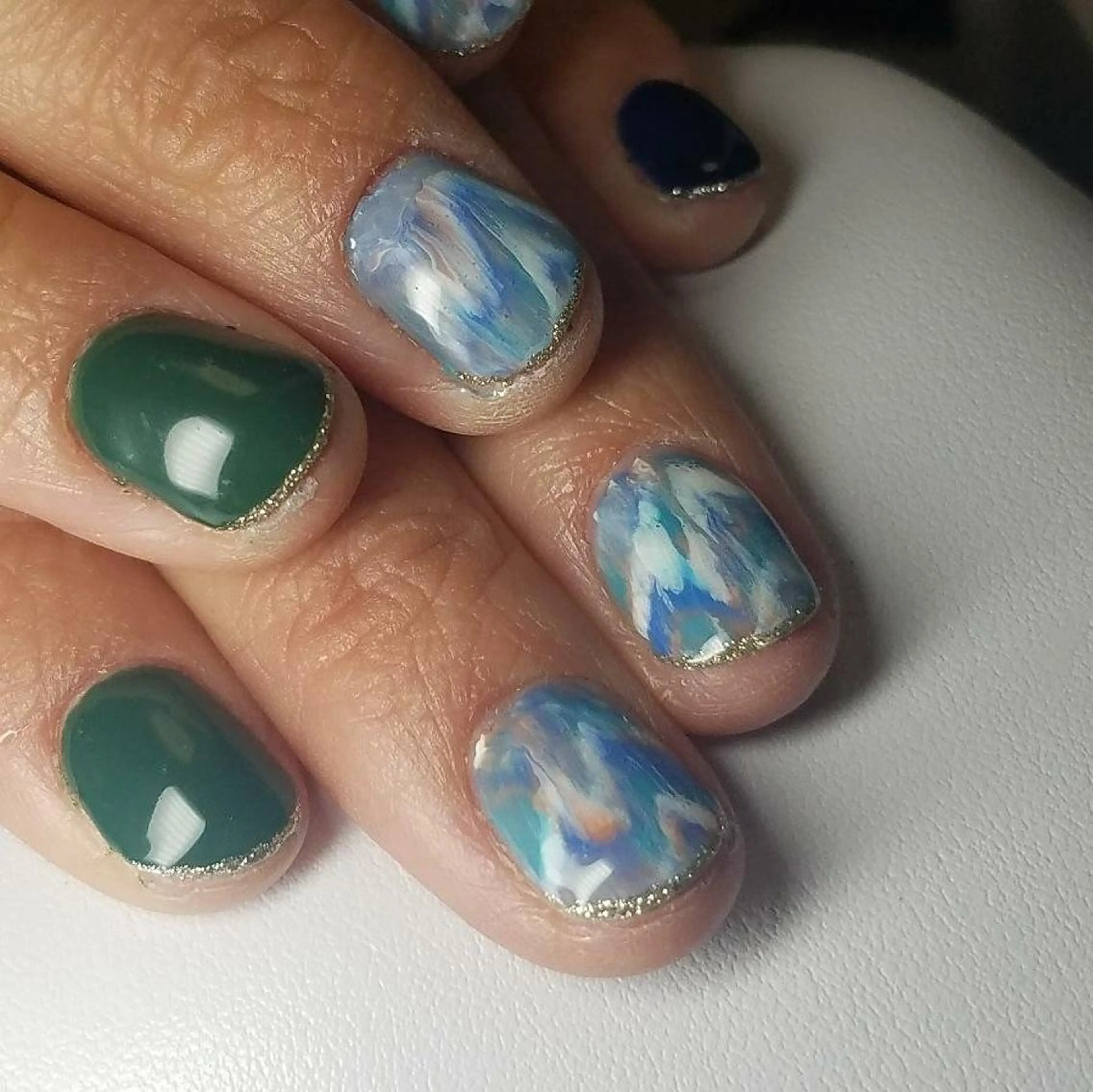 ネイル ニュアンスネイル yuu -joynailのネイルデザイン