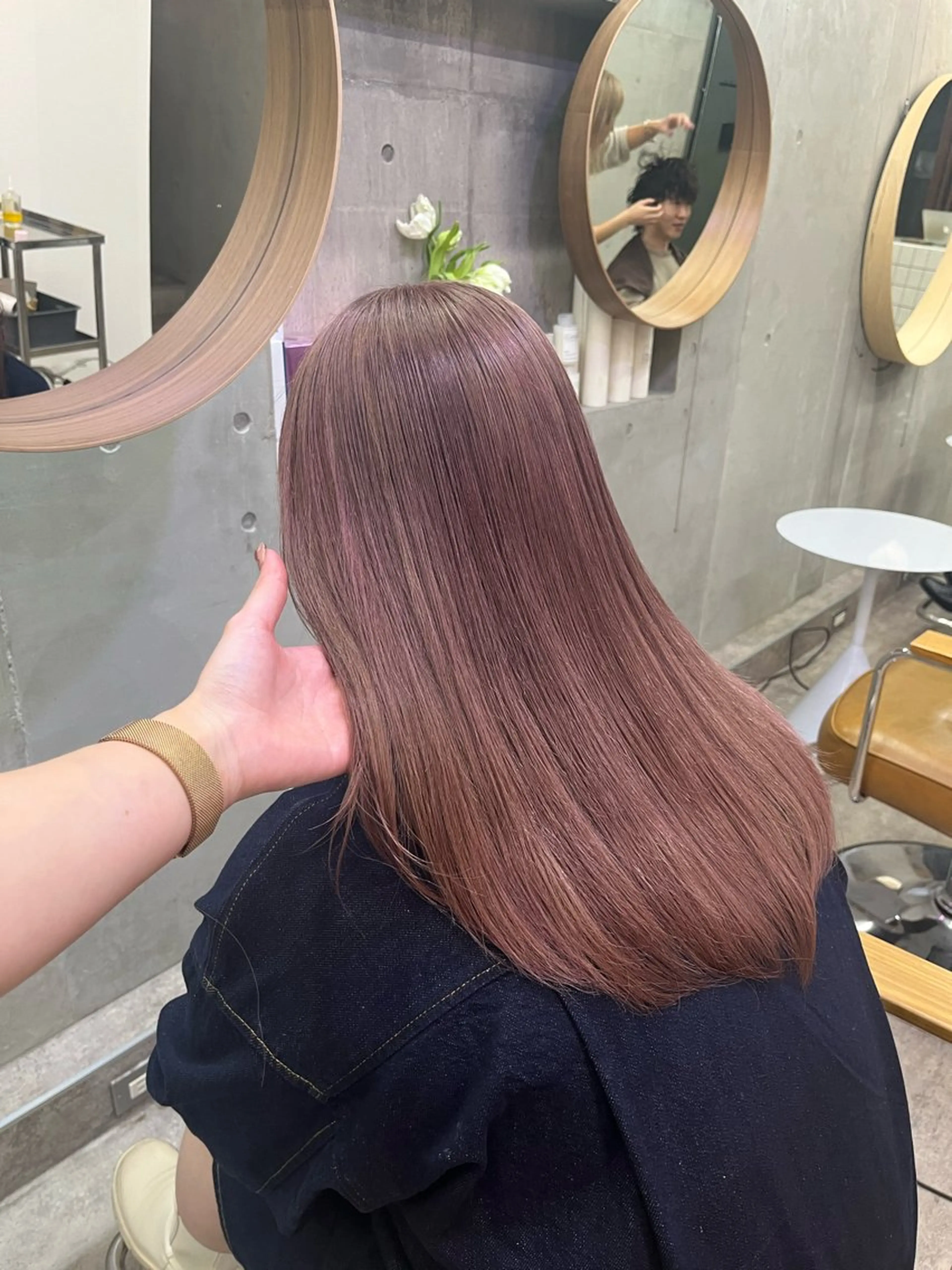 ロング ヘアカラー 🤎𝐌𝐚𝐨⌇ お悩み解決美容師🤎のヘアスタイル