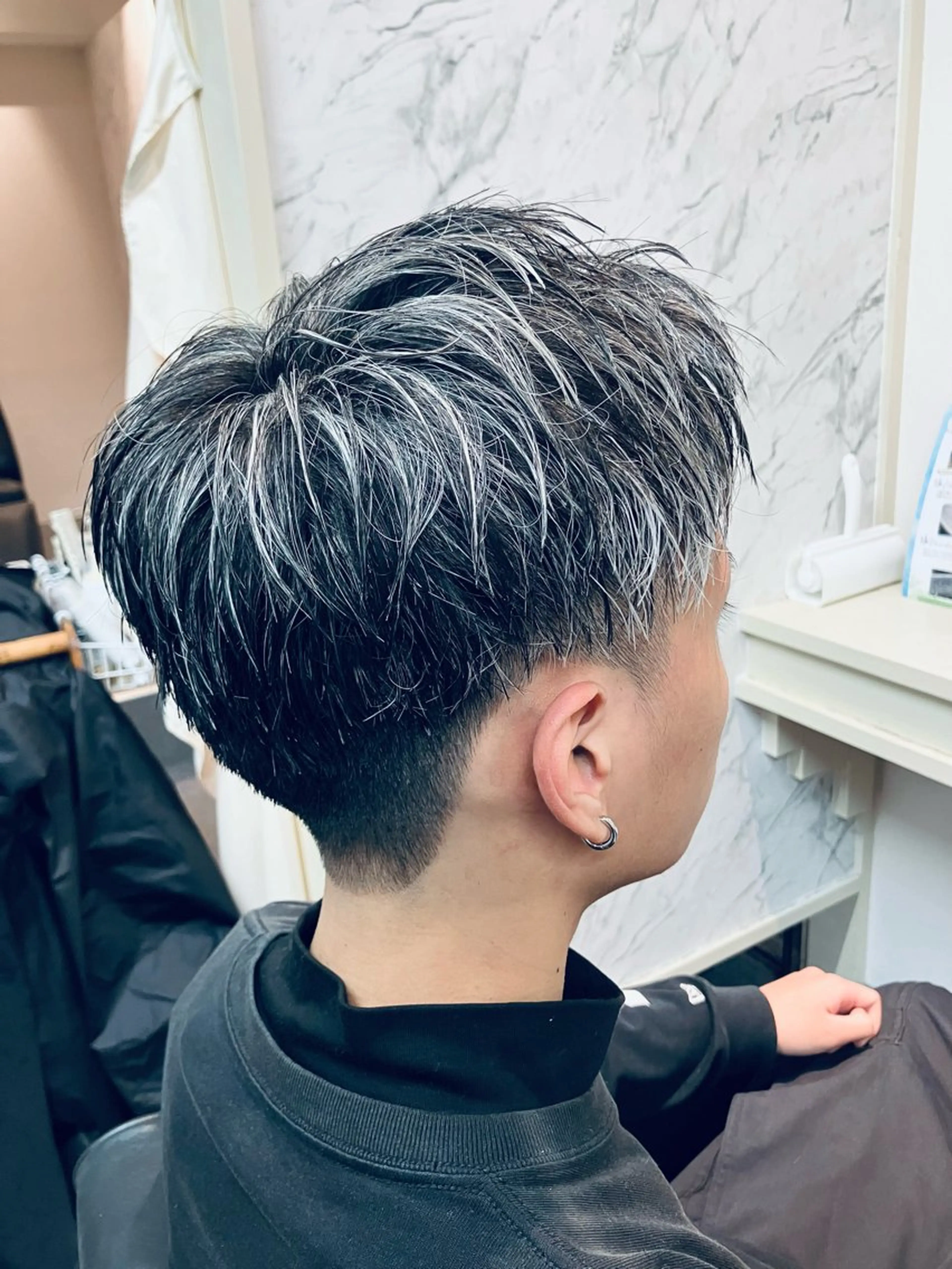 カラー パーマ メンズ カット ヘアカラー メンズ特化/パーマ/ フェードWATARUのヘアスタイル