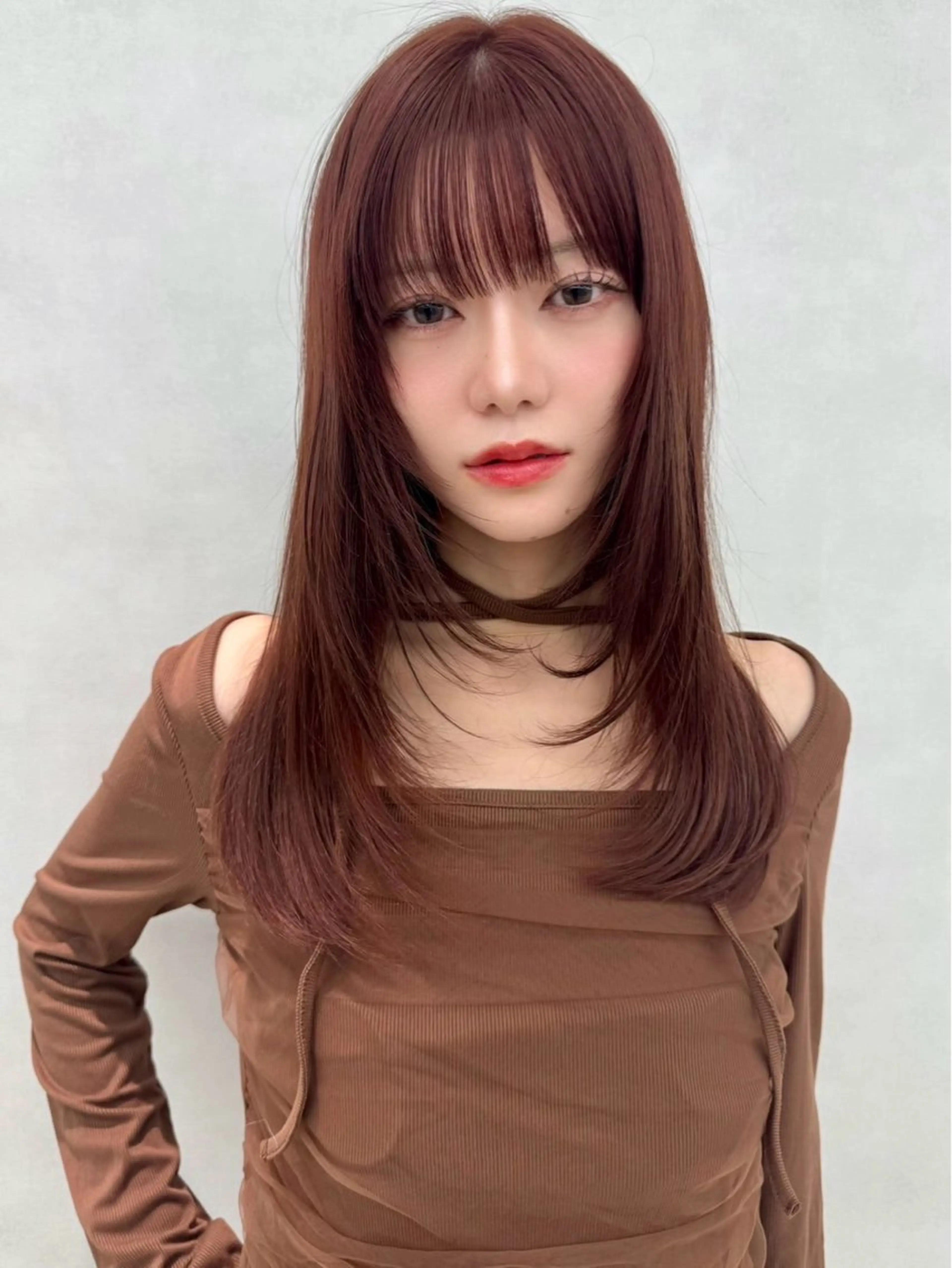 【ロング限定】カット➕シャンプー　🇰🇷小顔効果抜群の韓国レイヤーカットはお任せください🇰🇷の写真