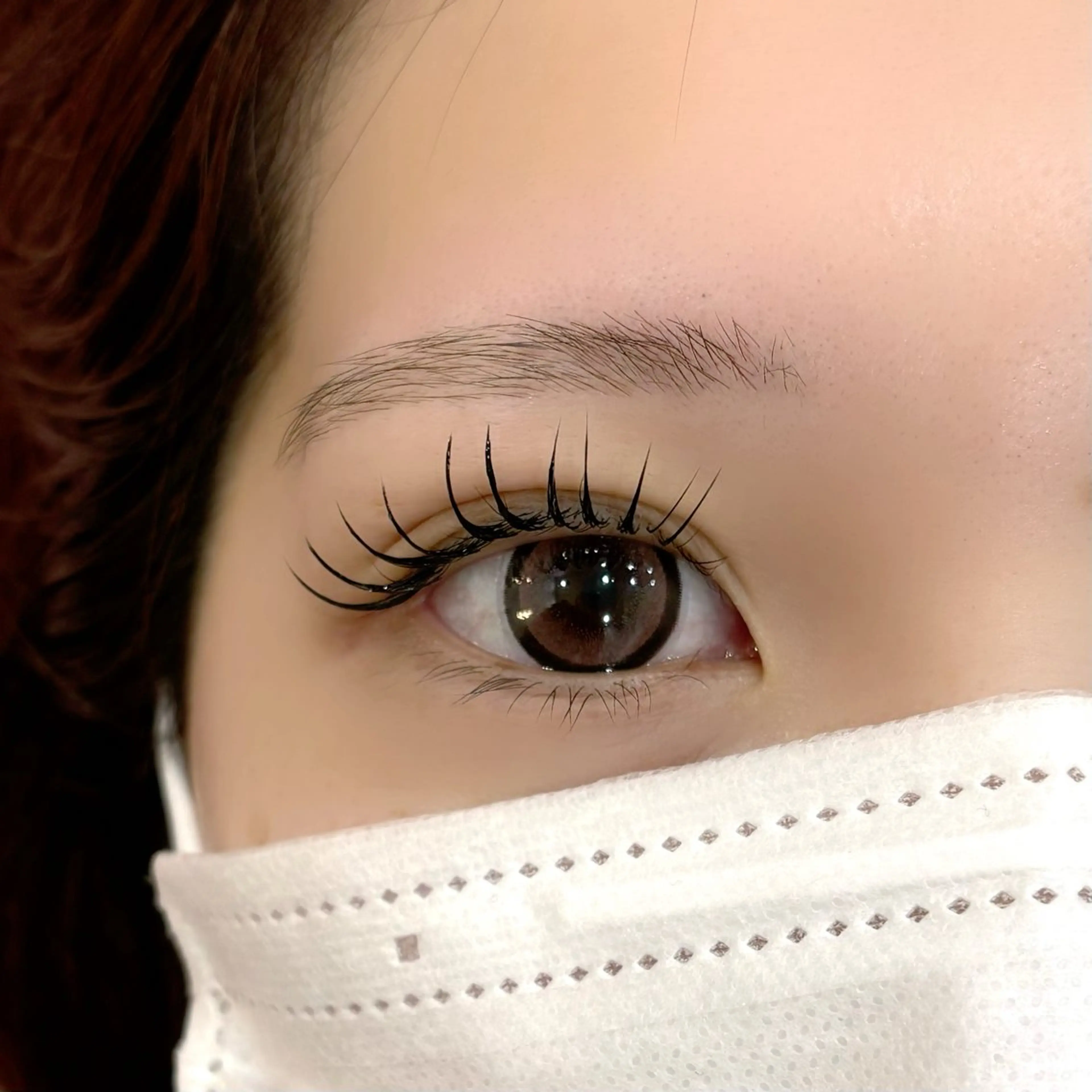 マツエク・マツパ フラットラッシュ タカハシ アン🎧 ‎🤍のマツエク・マツパデザイン