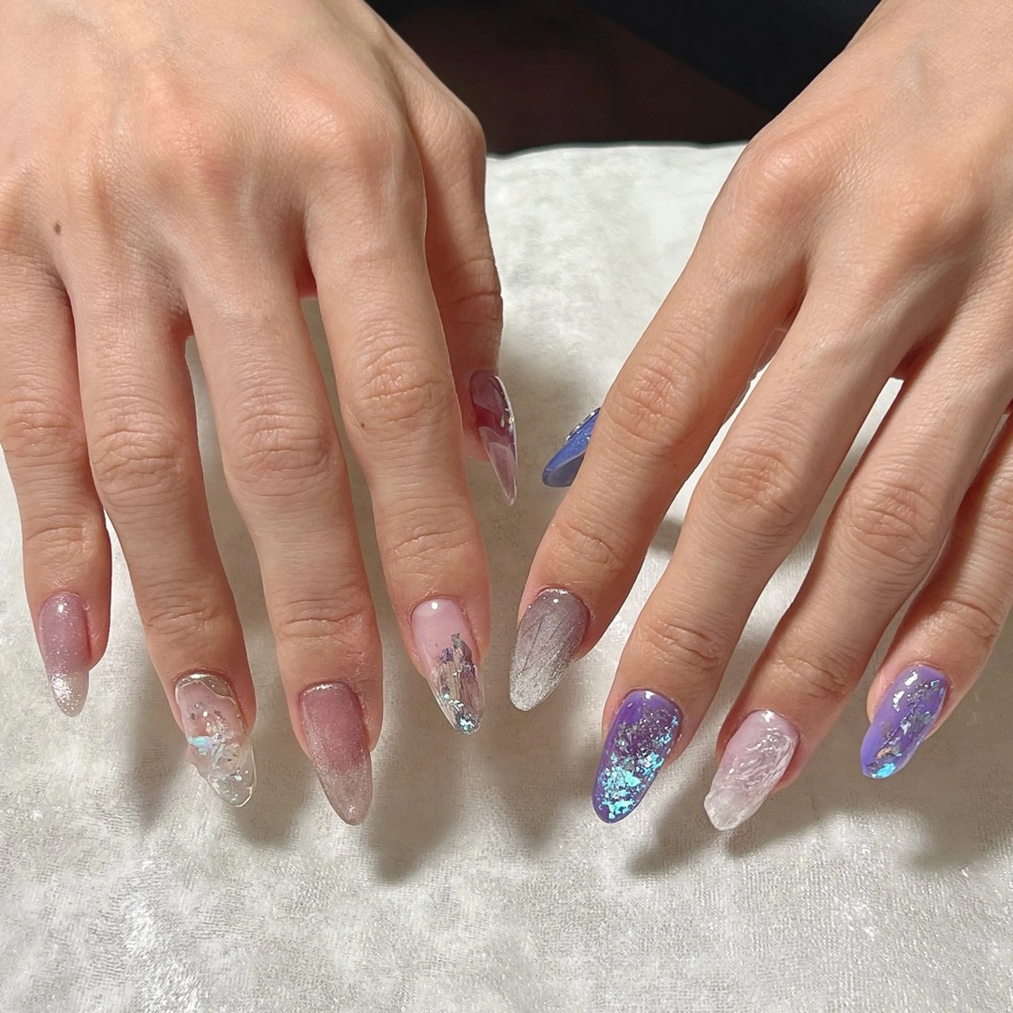 ネイル 自由が丘サロン あやめ💅のネイルデザイン