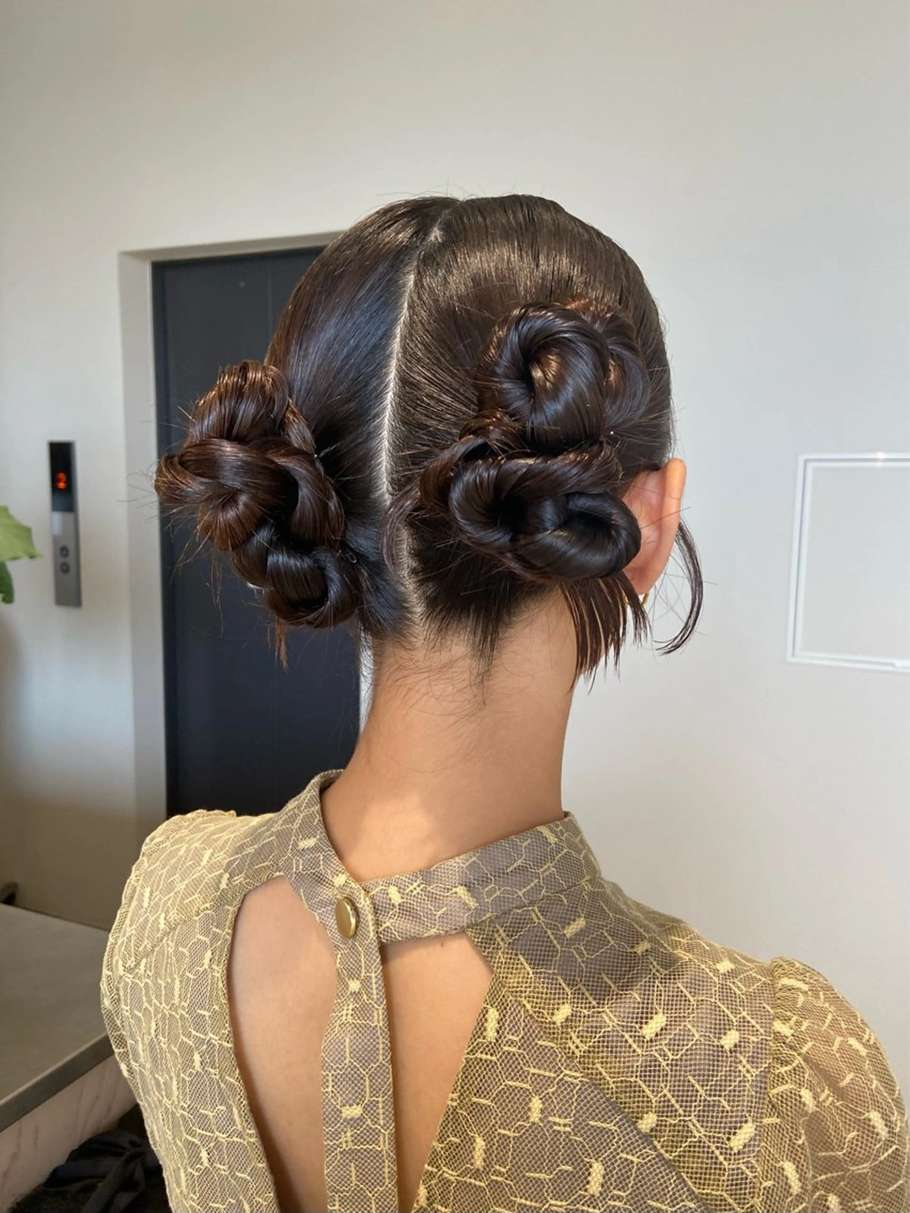 ヘアアレンジ ヘアセット 石川 瑠琉のヘアスタイル